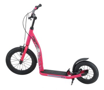 Star-Scooter Cityroller 16 Zoll, Leichtgängige Lenkung; 16 Zoll Rad vorne; 12 Zoll Rad hinten;