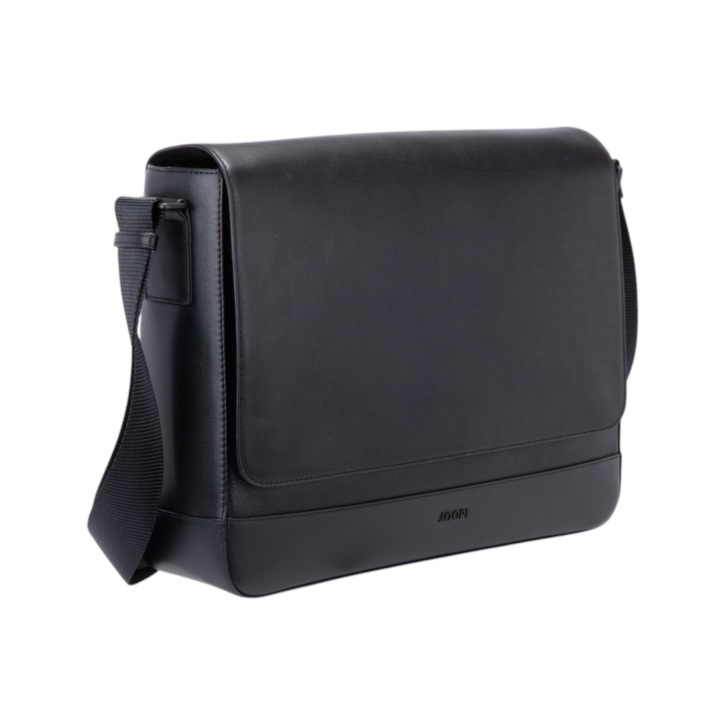 JOOP! Schultertasche manciano nevio messenger mhf, Unisex Geschäftstasche, Umhängetasche mit Logoprägung