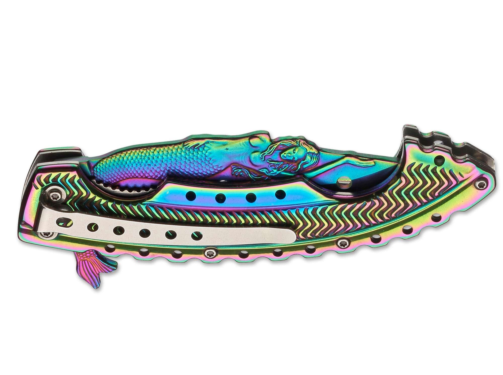 Magnum Taschenmesser Taschenmesser Rainbow Mermaid
