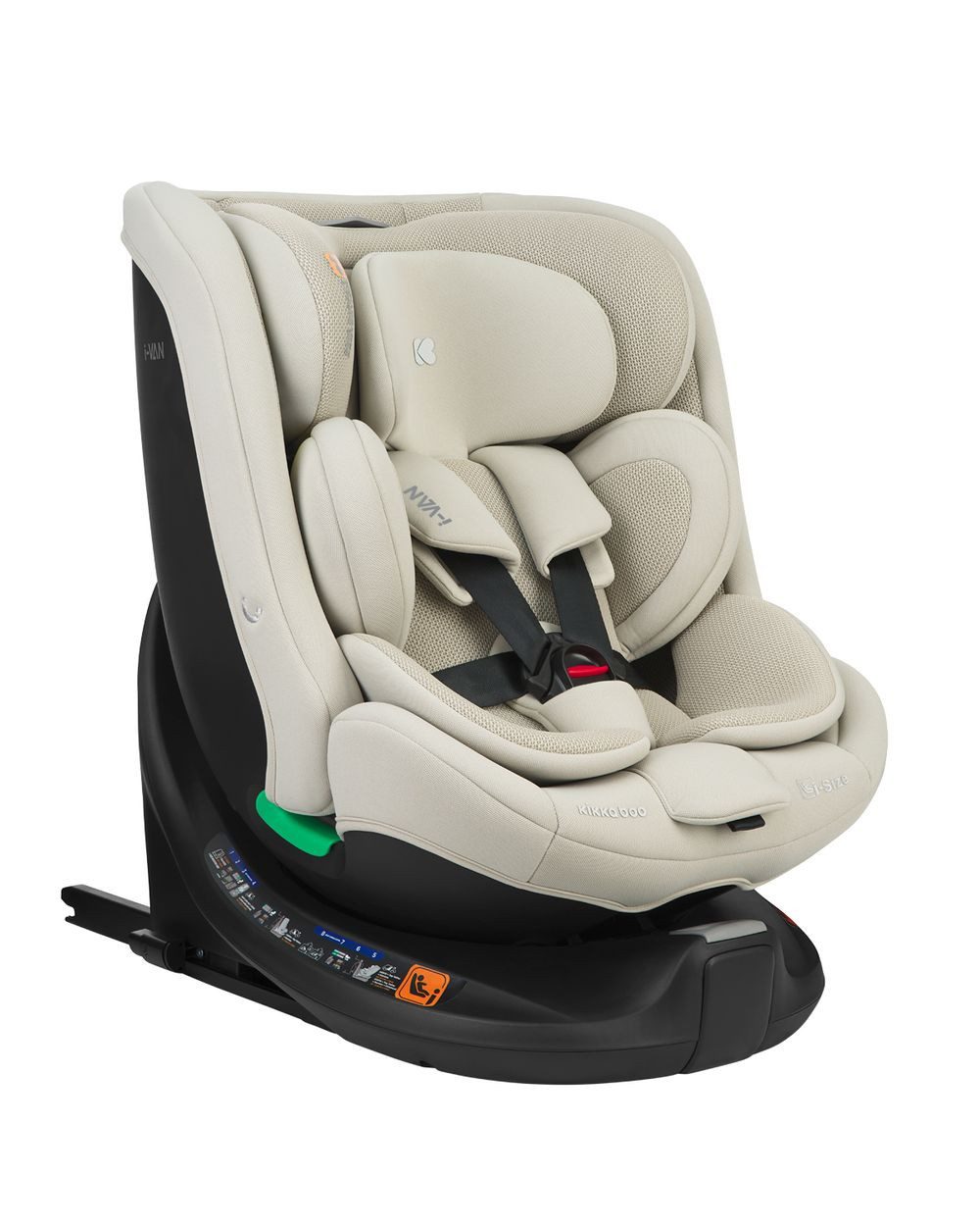 Kikkaboo Autokindersitz Kindersitz i-Van i-Size, ab: 0, bis: 12, (40-150cm) Isofix Gruppe 0+/1/2/3 Kopfstütze