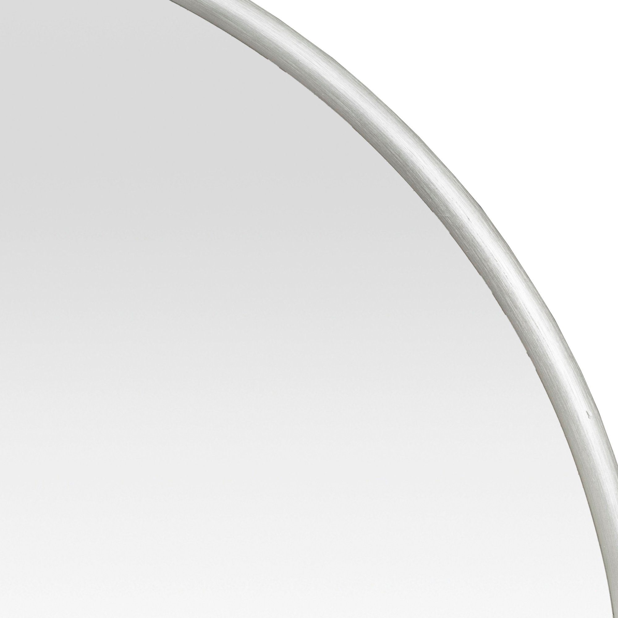 silberfarben silber mit cm Silber 30x60 Wandspiegel, Aluminiumrahmen | Spiegel Champagner »Picciano« en.casa