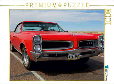 CALVENDO Puzzle CALVENDO Puzzle Amerikanische Classic Cars 1000 Teile Lege-Größe 64 x 48 cm Foto-Puzzle Bild von gro, 1000 Puzzleteile