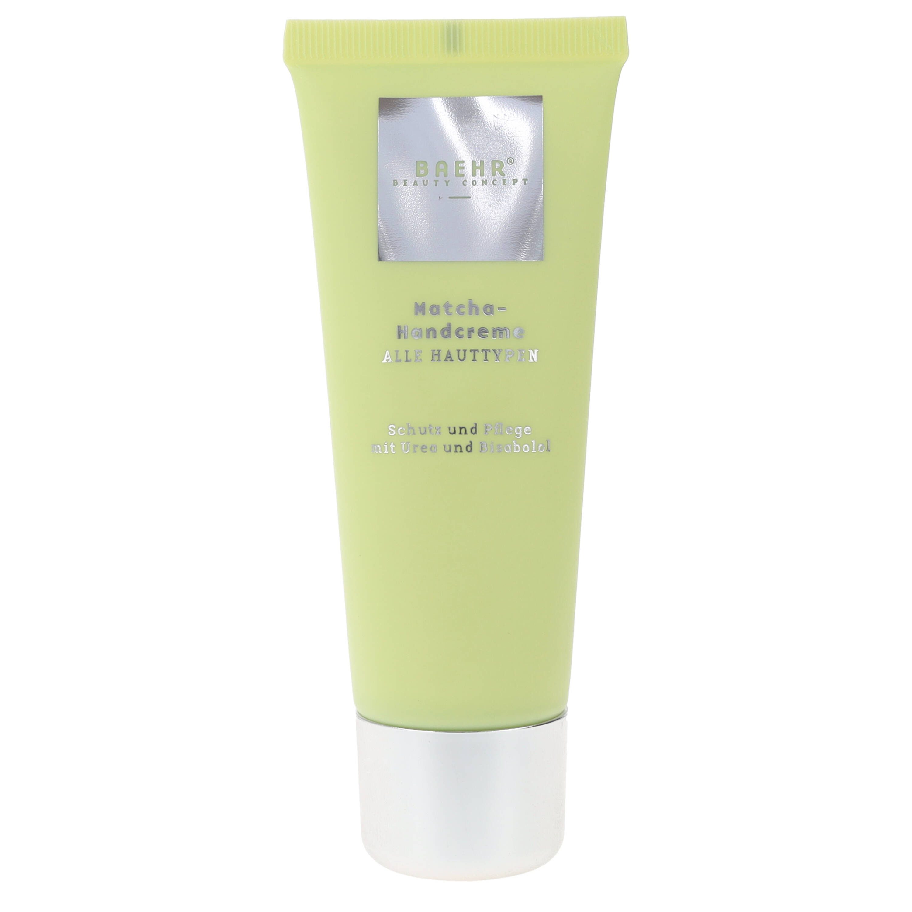 BAEHR BEAUTY CONCEPT Handcreme Baehr Beauty Concept Matcha-Handcreme 75ml zarter, erfrischender Duft, 1-tlg., Matcha-Extrakt, Urea, Glycerin und Bisabolol pflegen intensiv