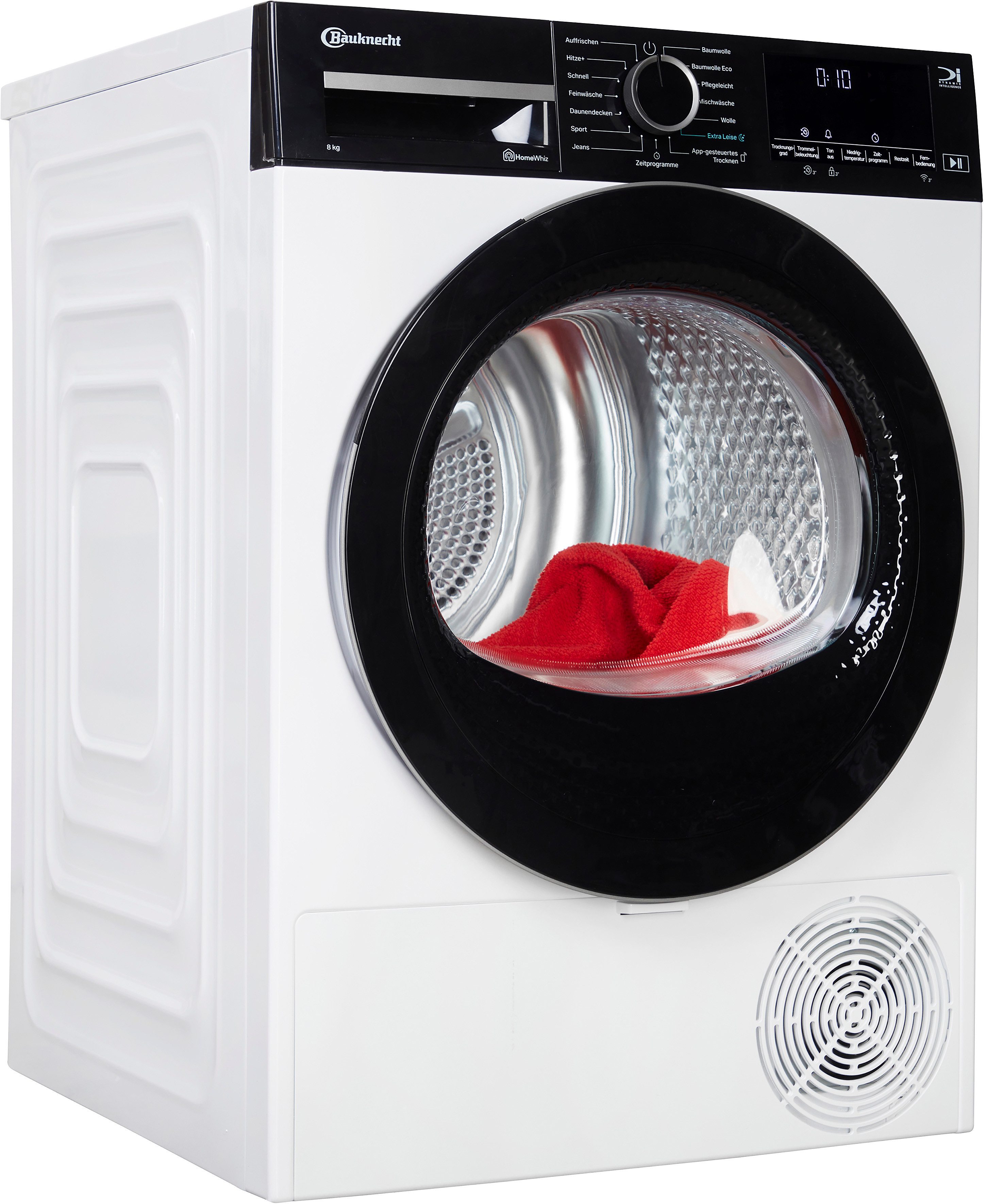 BAUKNECHT Wärmepumpentrockner TR Super Eco 8B, Intelligentes Trocknen dank Dynamic Intelligence Technologie