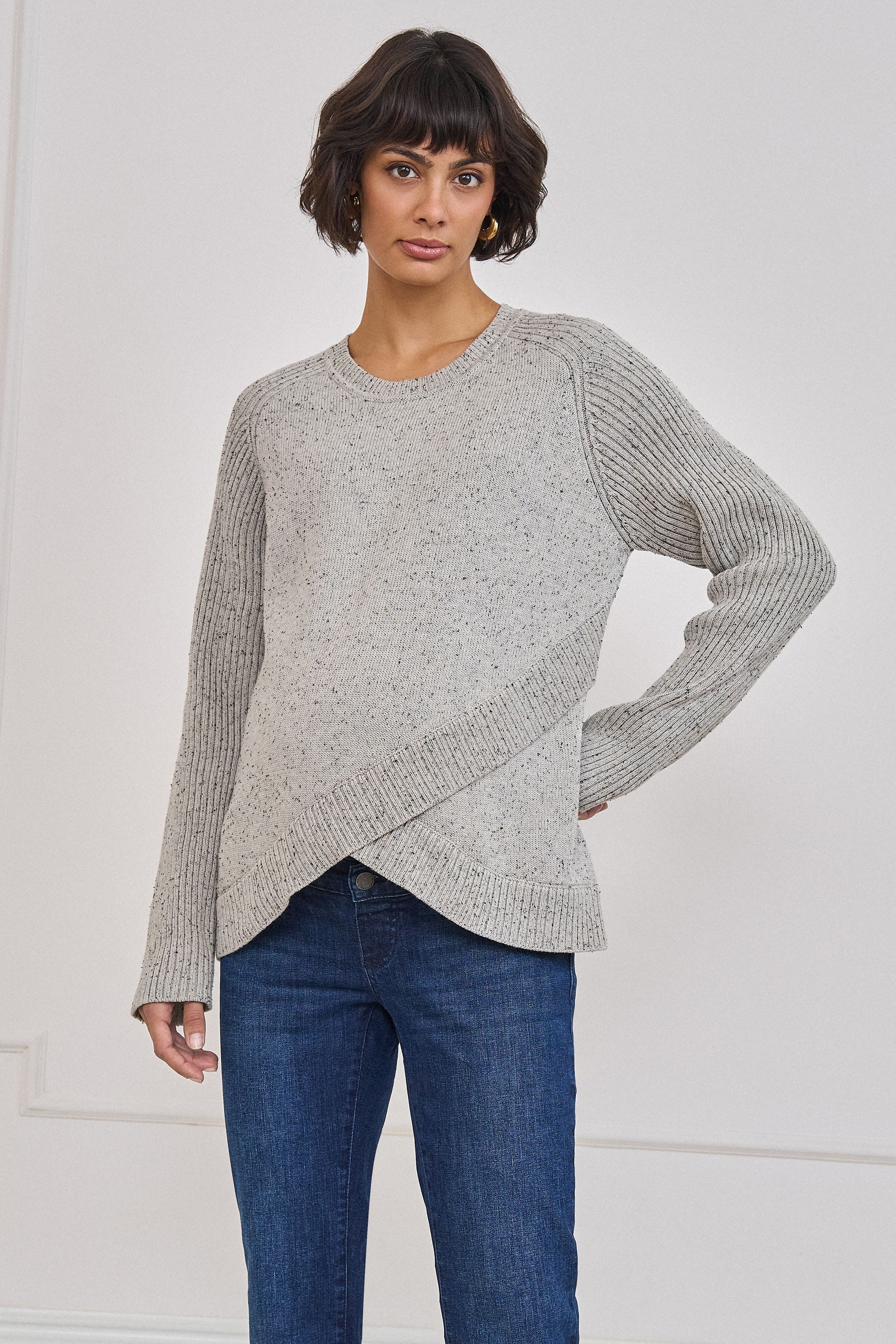 Seraphine Strickpullover Seraphine Still-X-Pullover, Umstands- & Stillmode (1-tlg)