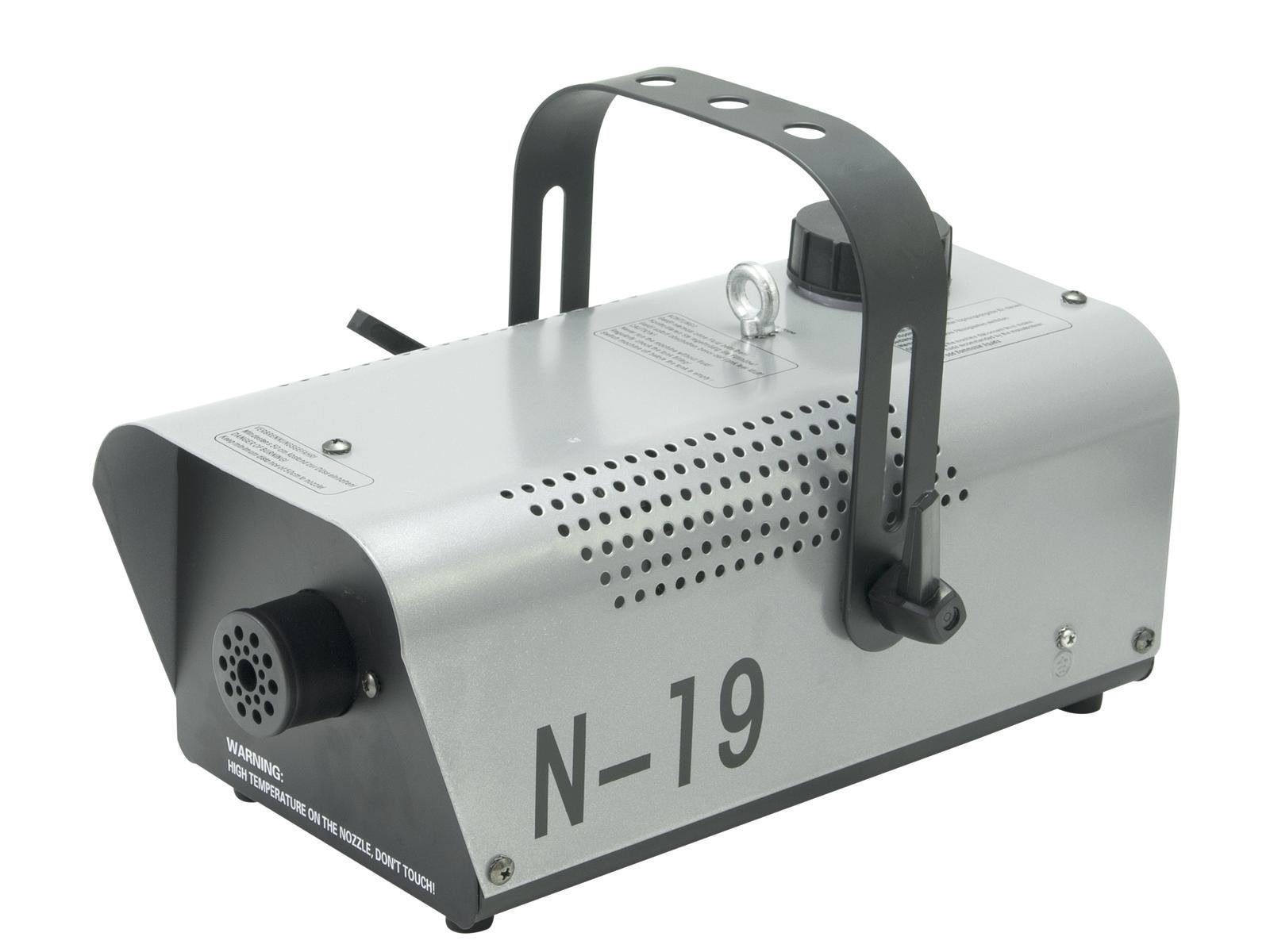 EUROLITE Discolicht N-19 Kompakte 700-W-Nebelmaschine mit Kabelfernbedienung