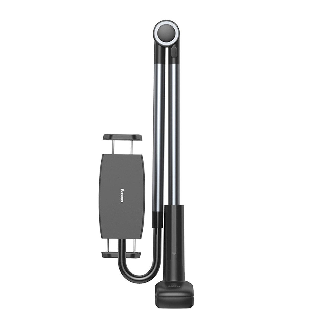 Handy-Halterung Telefonhalter Tablet-Halter drehbar verstellbar Tischhalterung - Grau