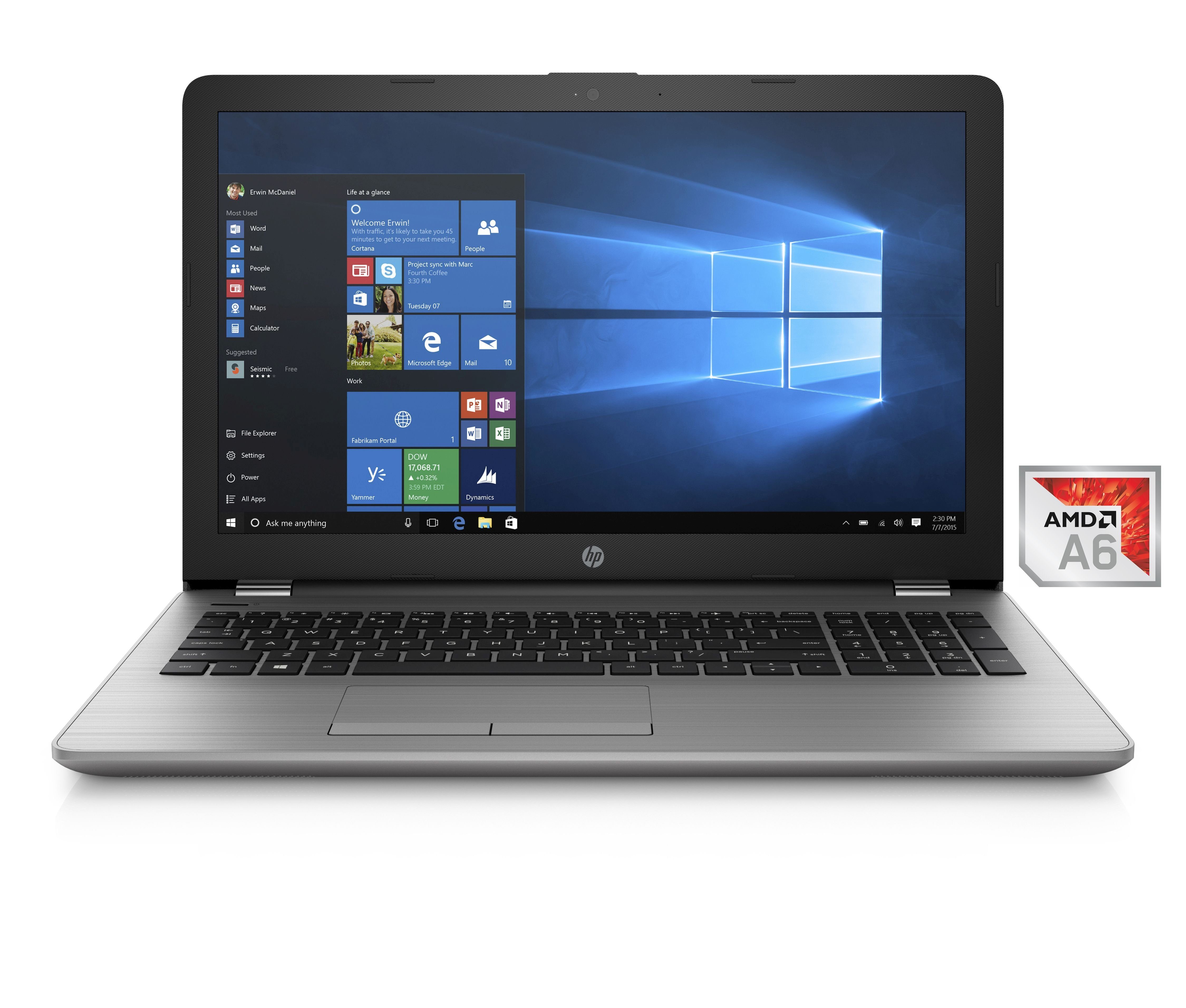 HP HP 255 G6 Notebook »AMD A6, 39,6 cm (15,6"), 1 TB HDD, 4 GB« online kaufen OTTO