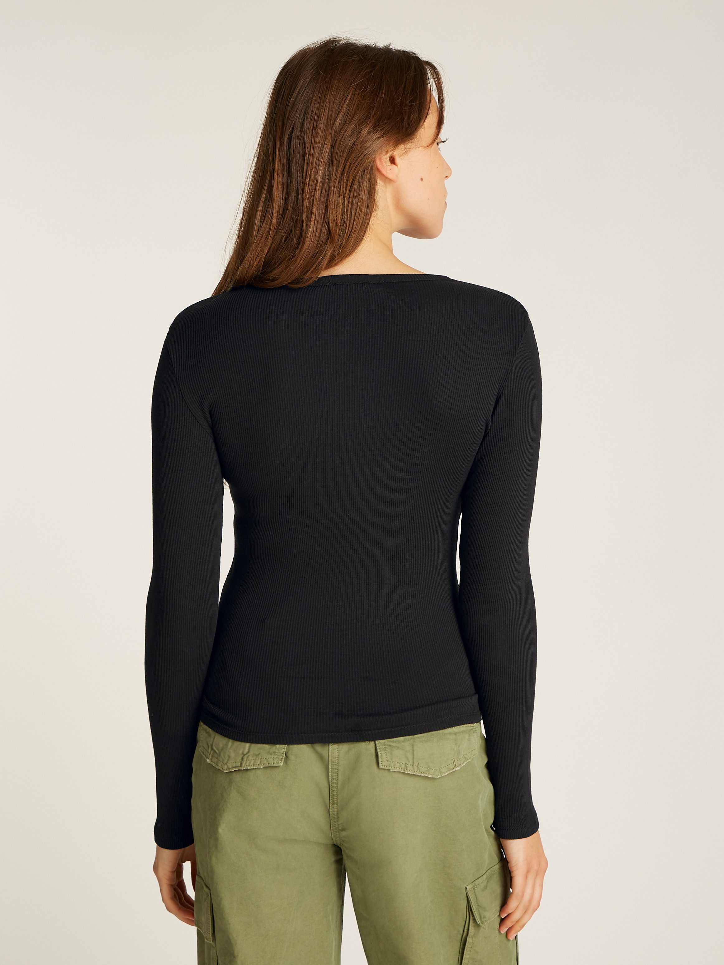 Tommy Jeans Curve Langarmshirt TJW SLIM günstig online kaufen