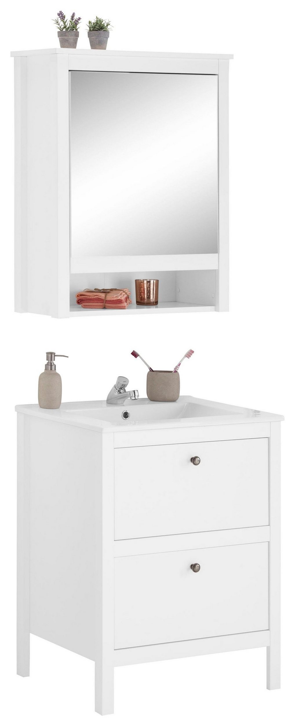 trendteam Waschtisch-Set OLE (Set, 2-tlg) - trendteam