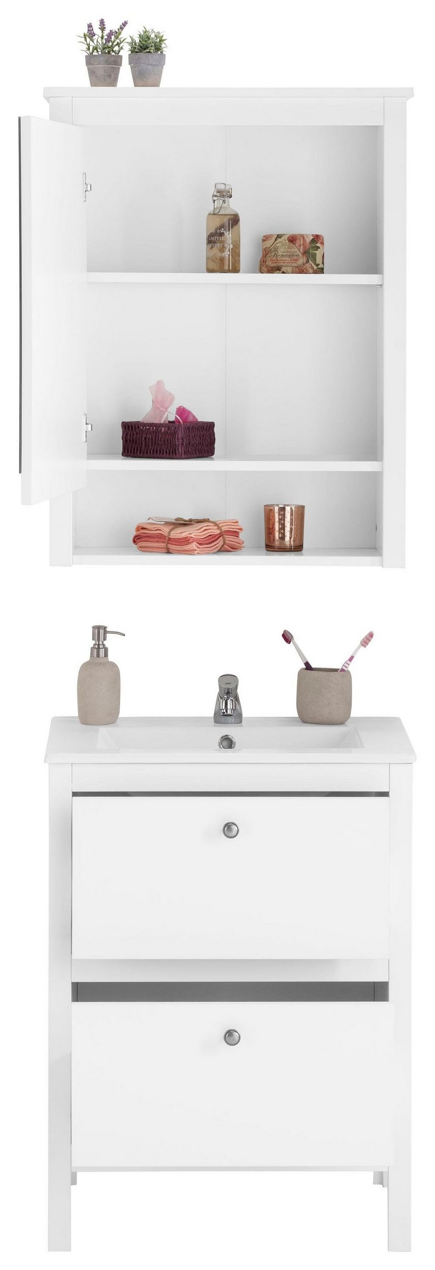trendteam Waschtisch-Set OLE (Set, 2-tlg) - trendteam