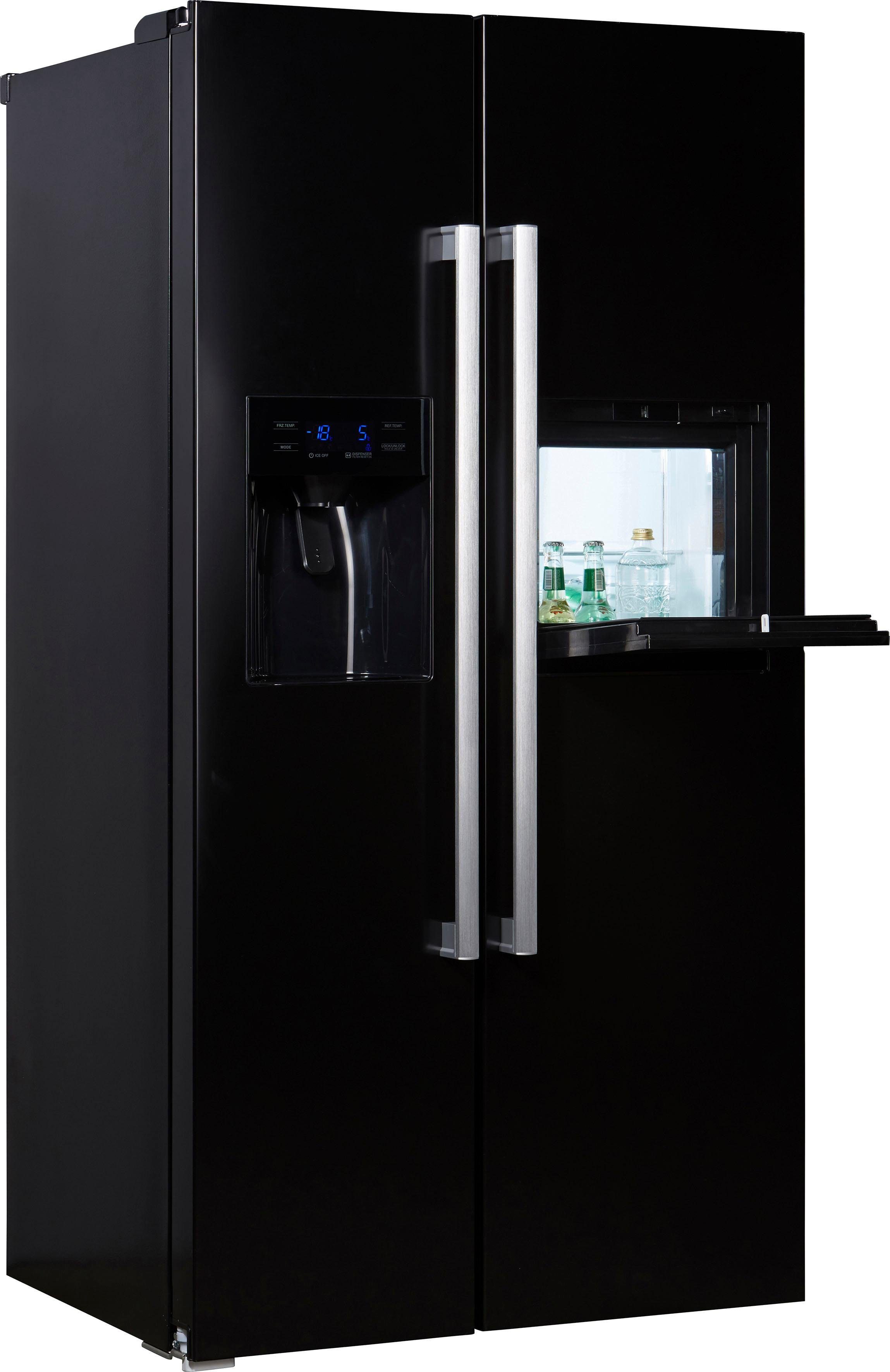 Hanseatic Side-by-Side HSBS17990WEHA1BK, 178,8 cm hoch, 89 ...