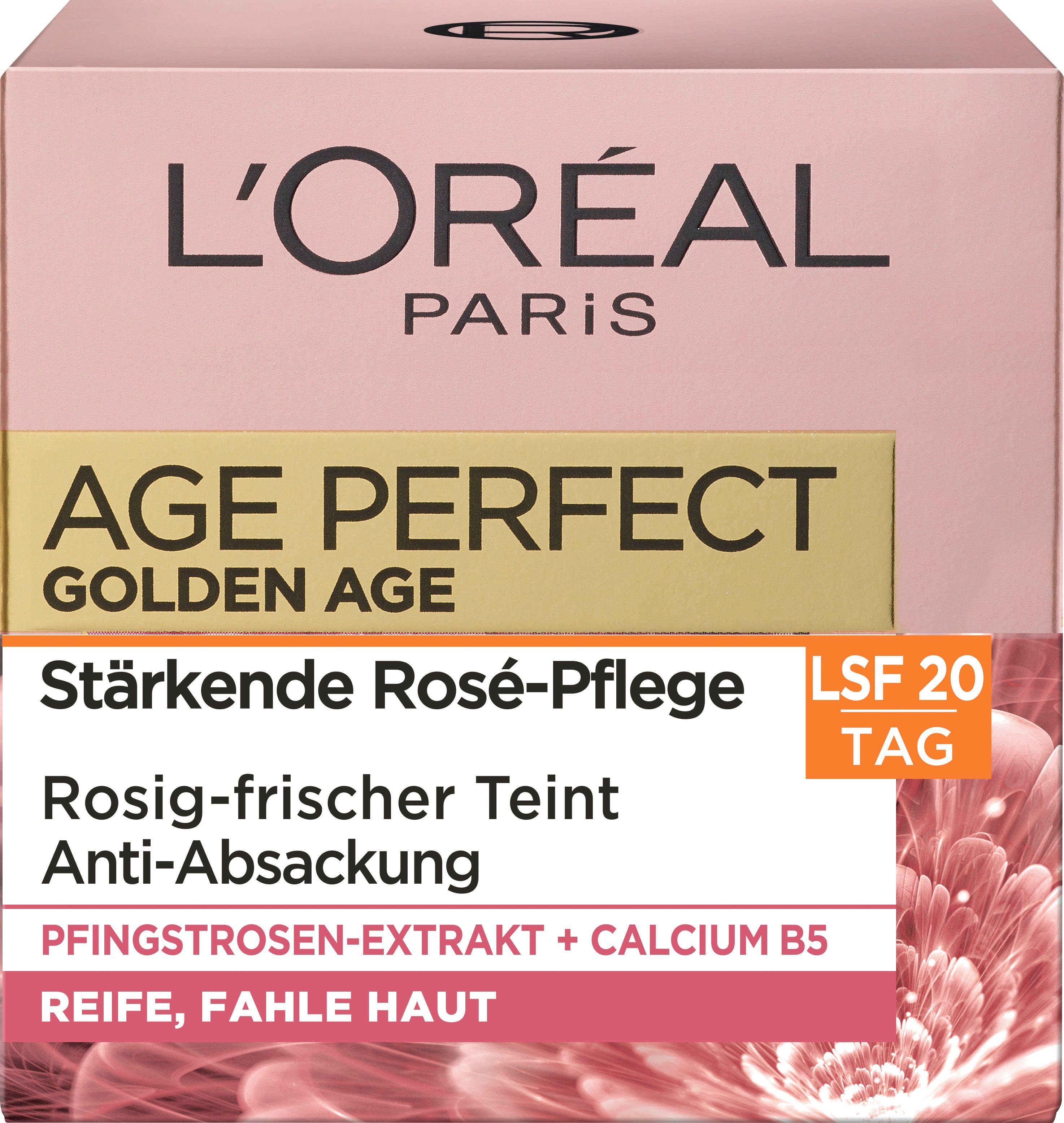 Golden PARIS LSF20 Age Rosé-Tagespflege Age Perfect L'ORÉAL Feuchtigkeitscreme