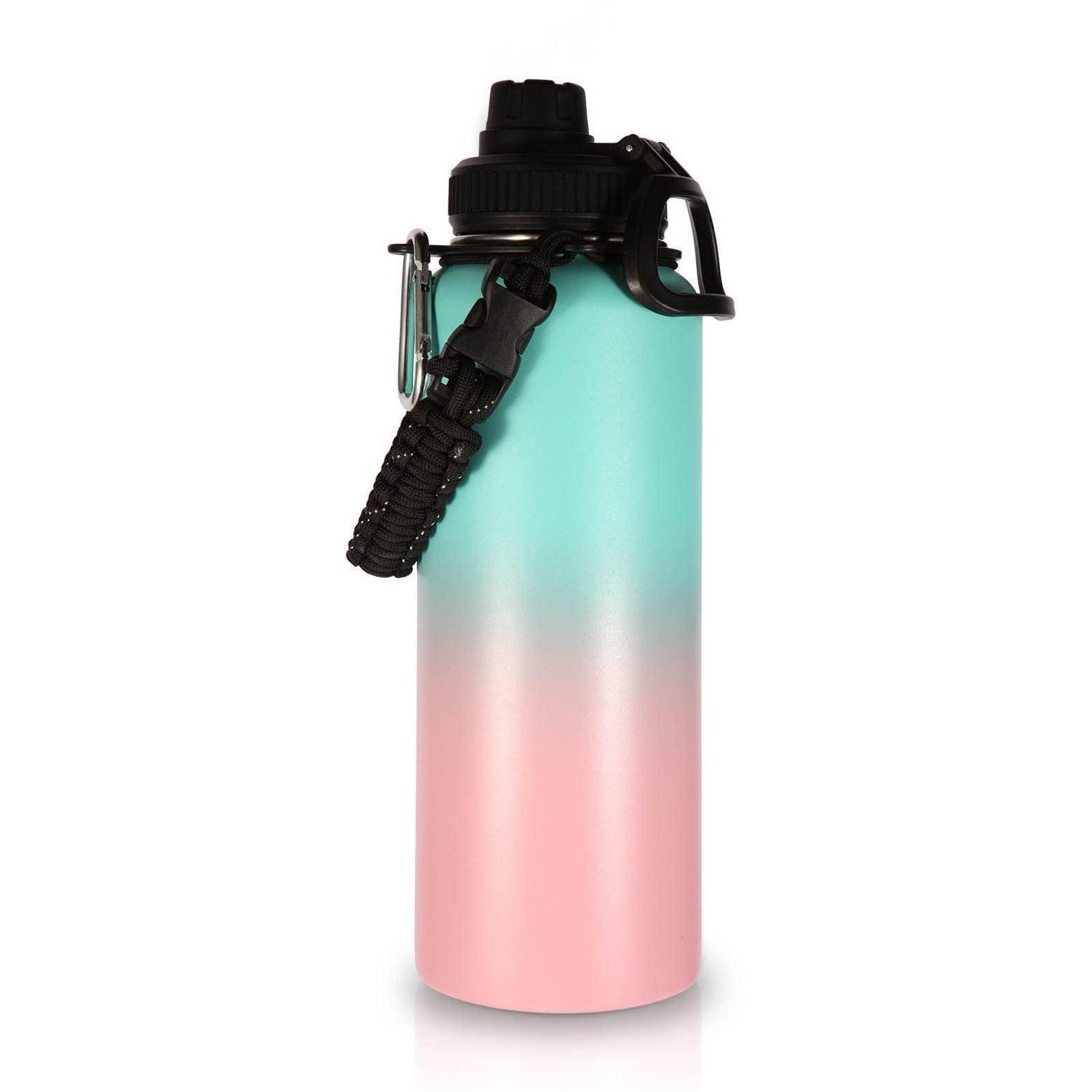 LuxusKollektion Thermoflasche Trinkflasche Edelstahl isoliert 1,2L