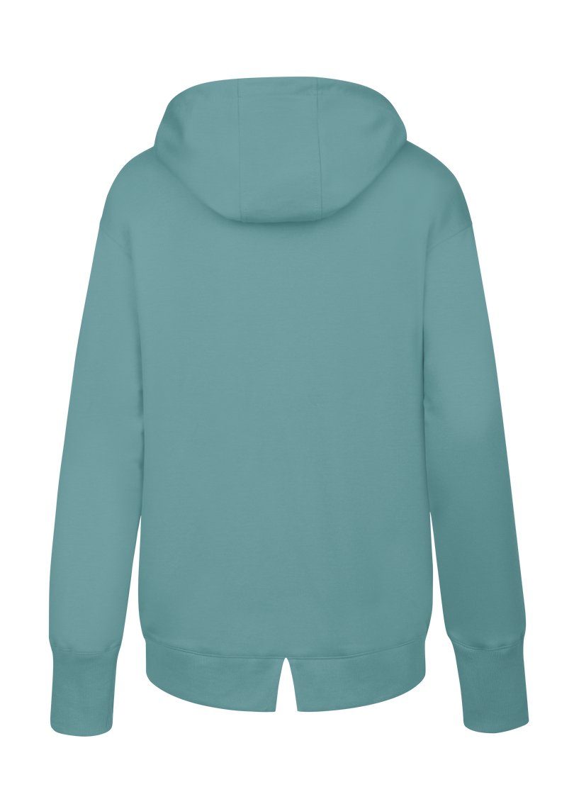 leichter seegras in Sweat-Qualität Sweatshirt Hoodie TRIGEMA Trigema