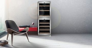 Caso Weinkühlschrank 776 WineChef Pro 126-2D, für 126 Standardflaschen á 0,75l