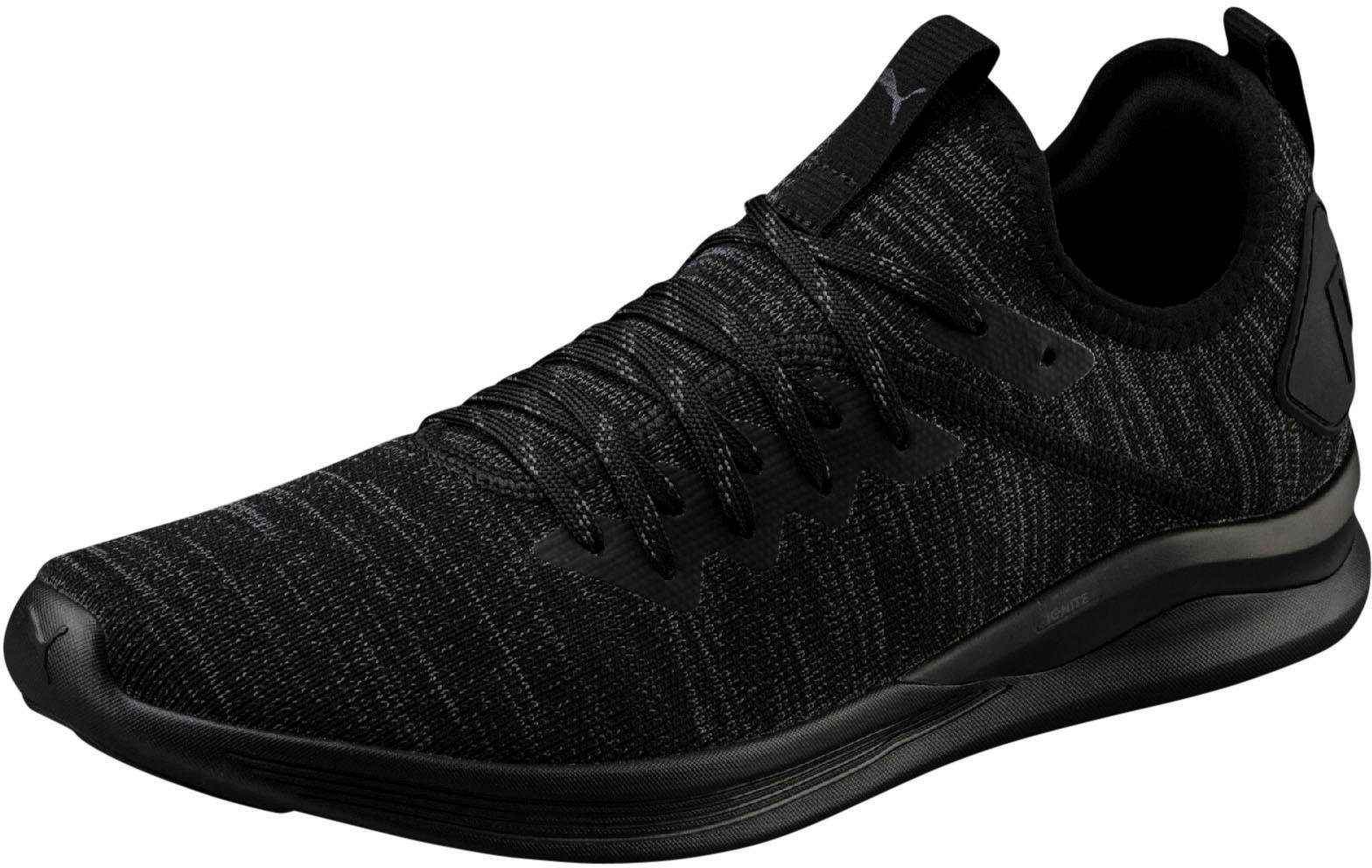 puma ignite flash evoknit men’s running shoes