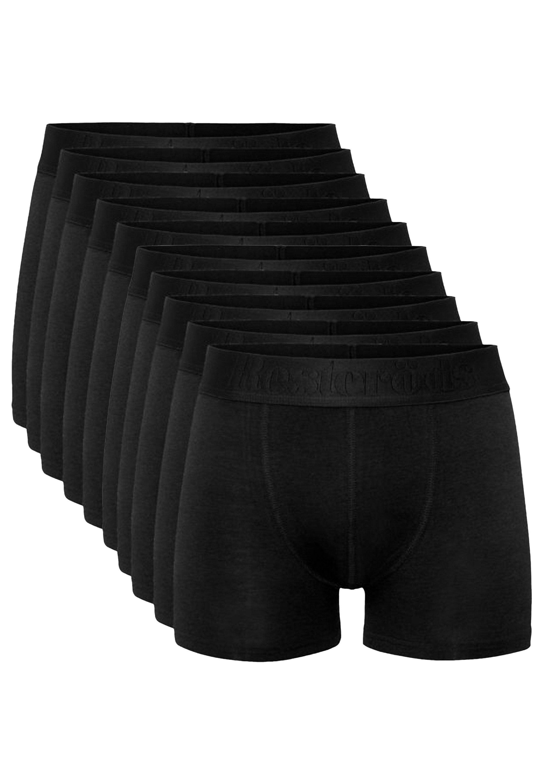 Eingriff (Spar-Set, Retro Pant Retro Resteröds 10er 10-St) Pack Ohne Boxer Bamboo Short - - /