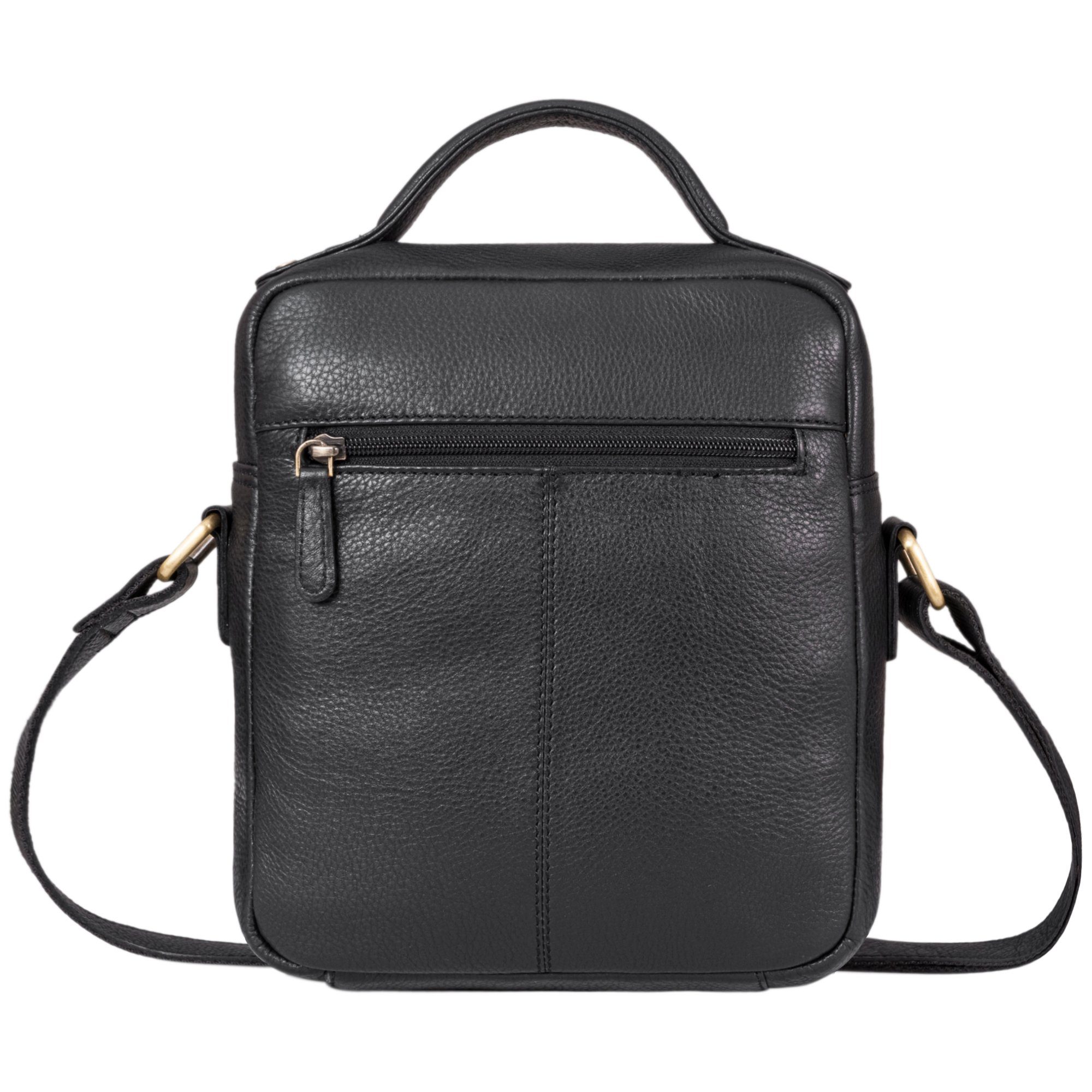 STILORD Schultertasche "Otis" Stilvolle Leder Umhängetasche Herren Klein
