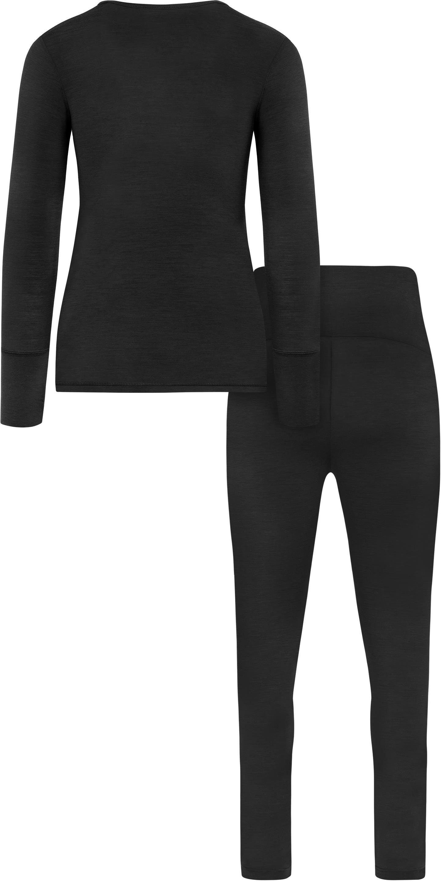 normani Umstandsleggings Merino Unterwäsche Umstandsmode Garnitur Set Umsta günstig online kaufen