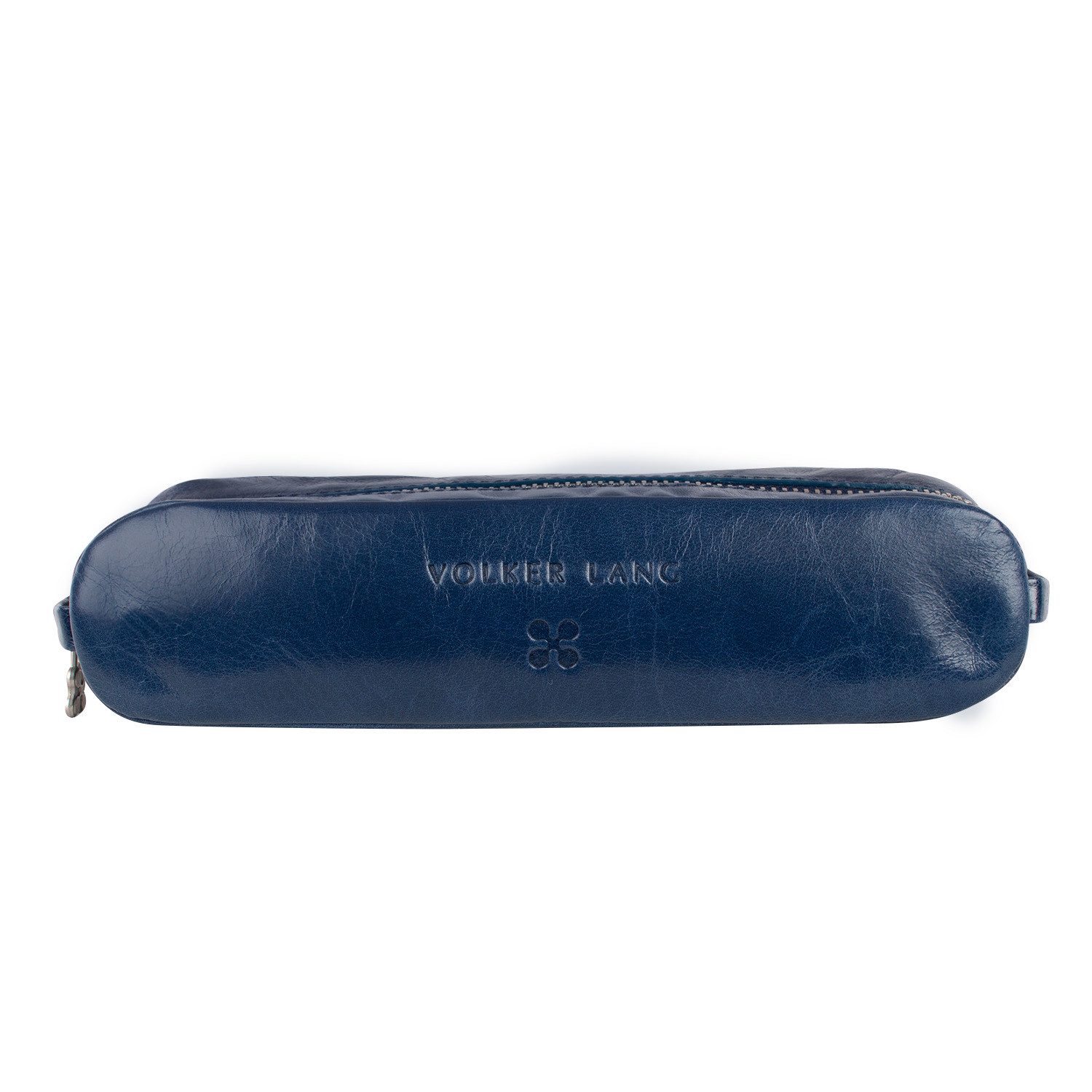 Federmäppchen PENCIL POUCH, PP5  Edles Lederetui mit Reißverschluss