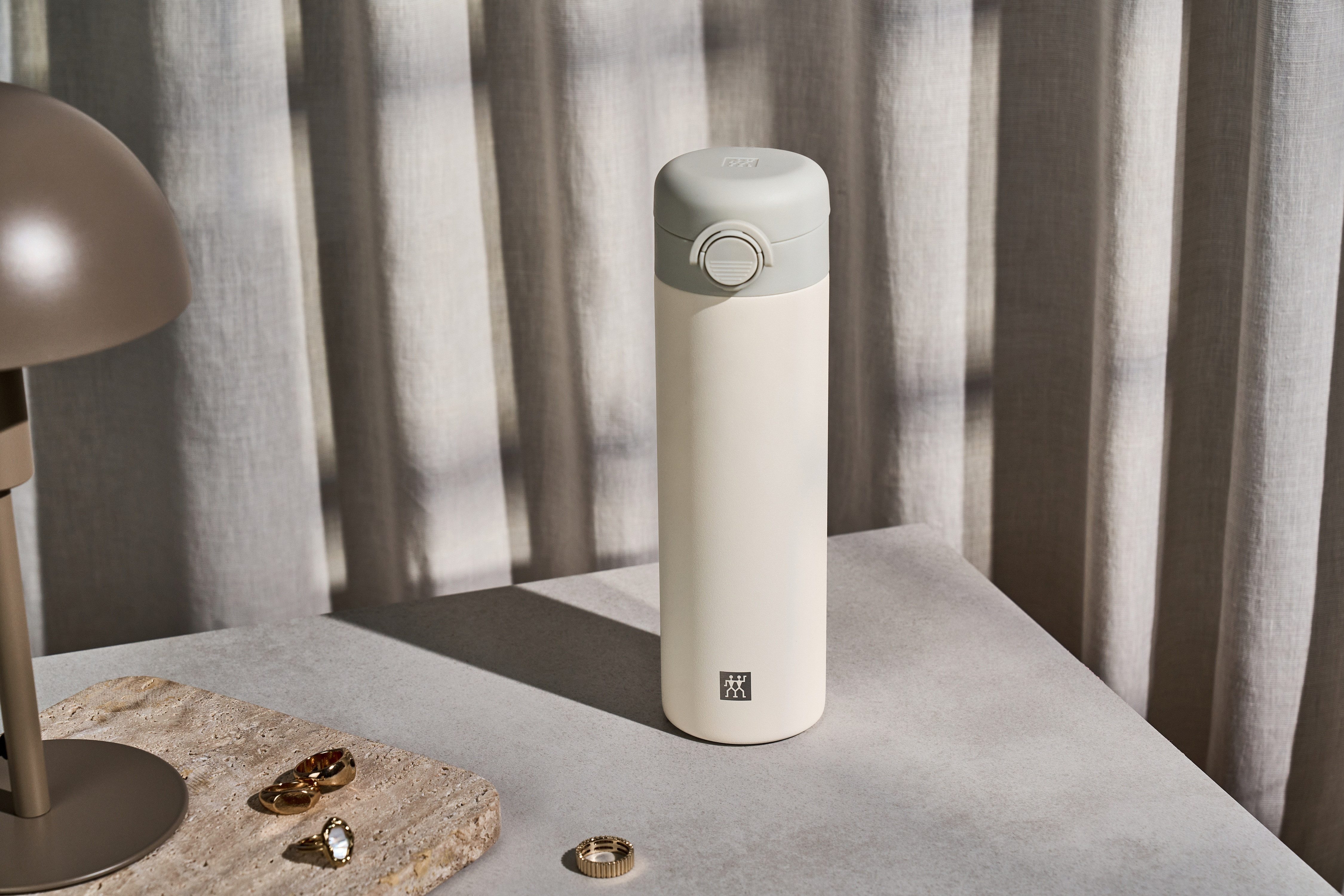 Zwilling Thermoflasche Thermo Plus, Edelstahl, Doppelwandig, Auslaufsicher