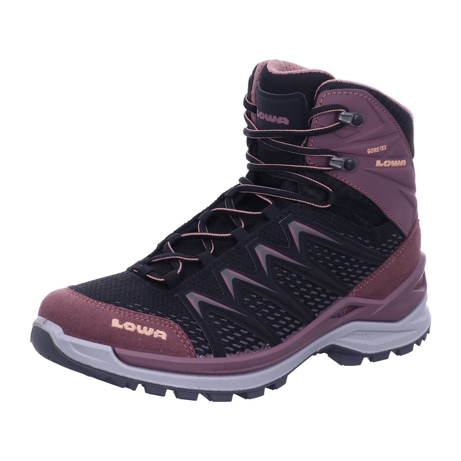 Lowa INNOX PRO GTX MID WS Wanderstiefel (1-tlg) mit LOWA MULTI TRAC Sohle schwarz/altrosa