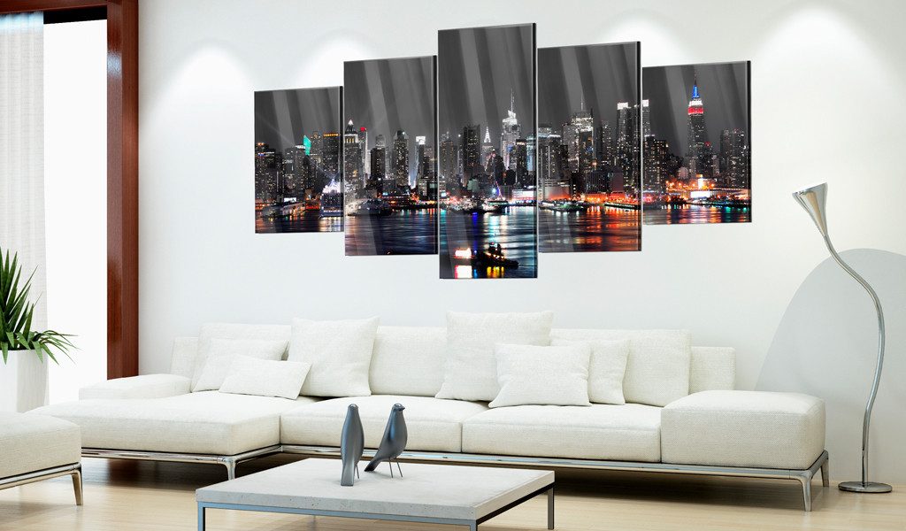 Artgeist Acrylglasbild Grey Sky [Glass]