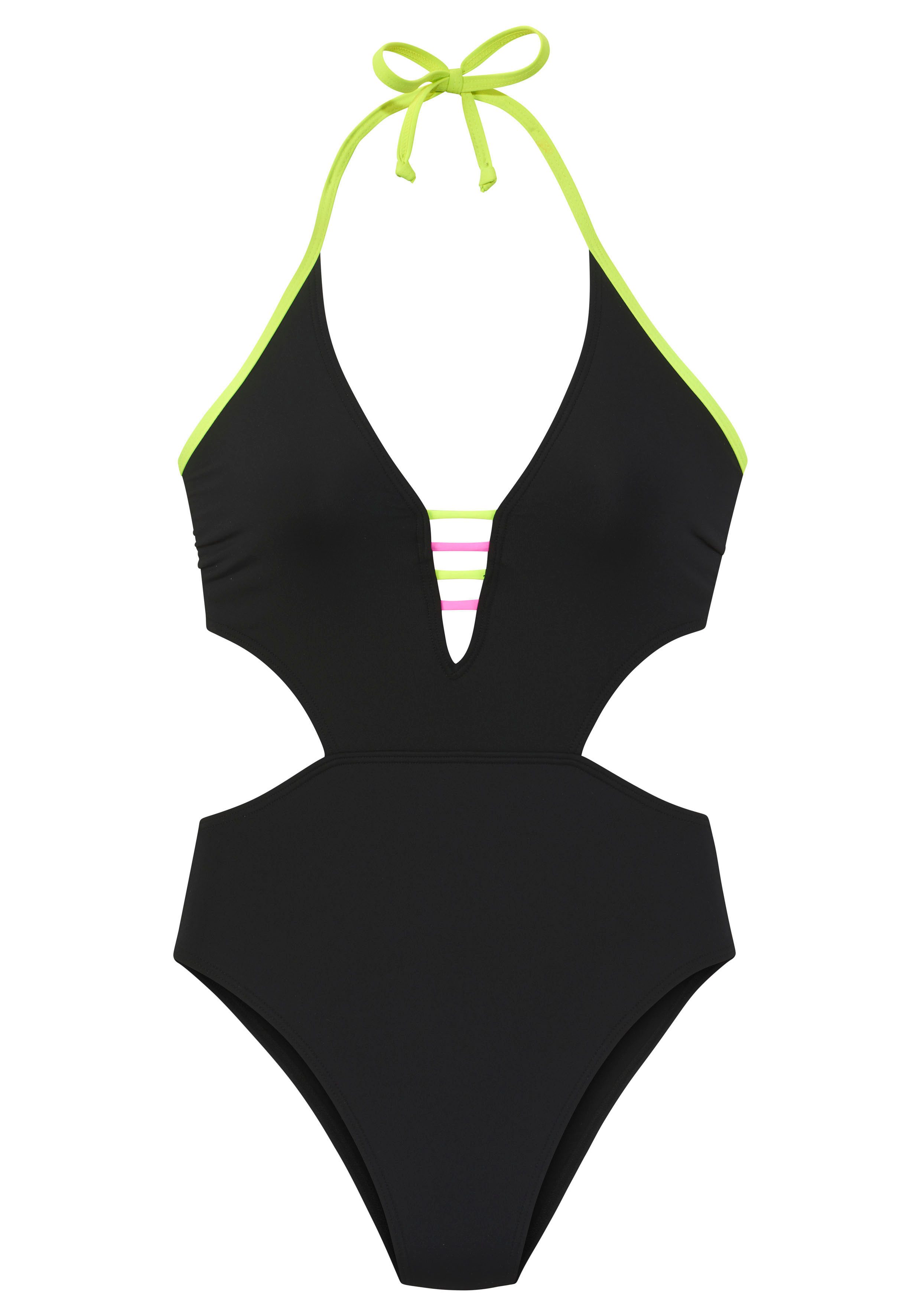 Buffalo Monokini Pop Mit kontrastfarbigen Details günstig online kaufen