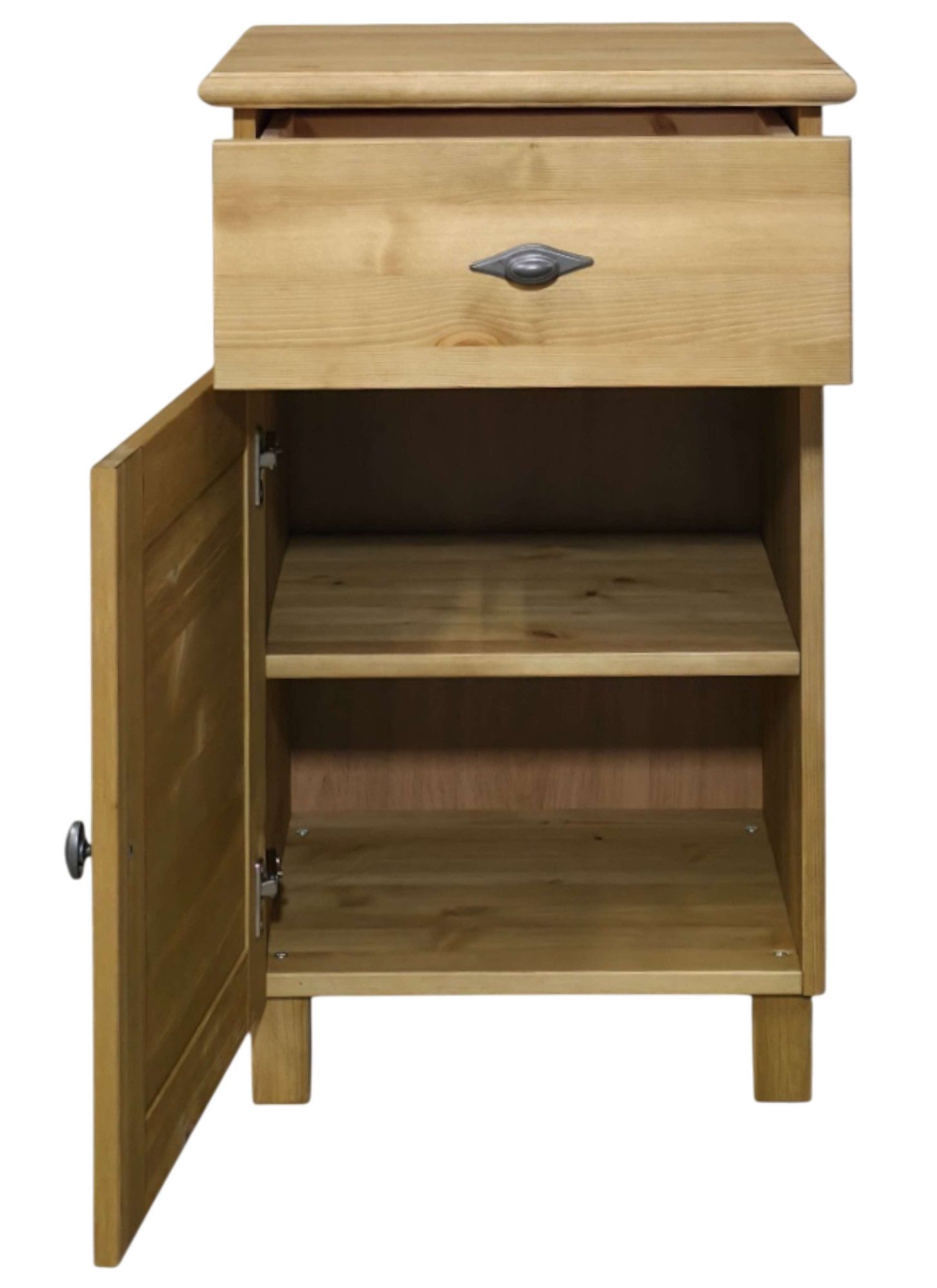 OTTO home Unterschrank Rauna aus massiver Kiefer, Breite 44 cm, Rillenoptik, made in EU – Bild 5 von 5