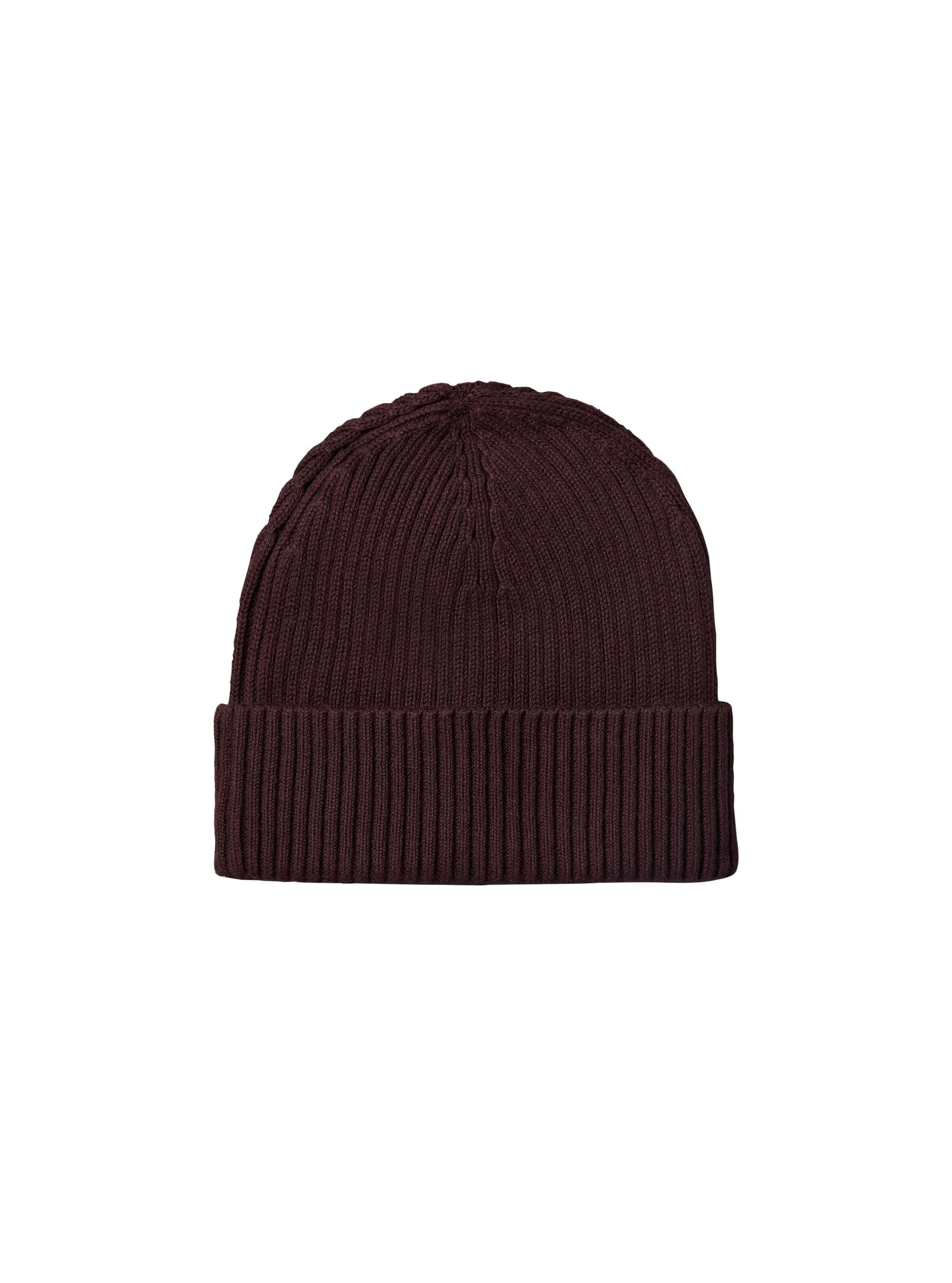 Calvin Klein Beanie PATCH CHUNKY RIB COTTON BEANIE Regular fit mit aufgenähtem Markenlogo