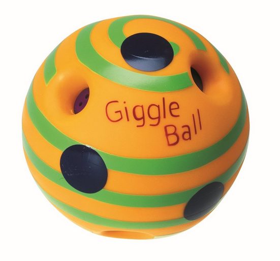 SportFit Rasselball »Giggle Ball«, Quietschgeräusche