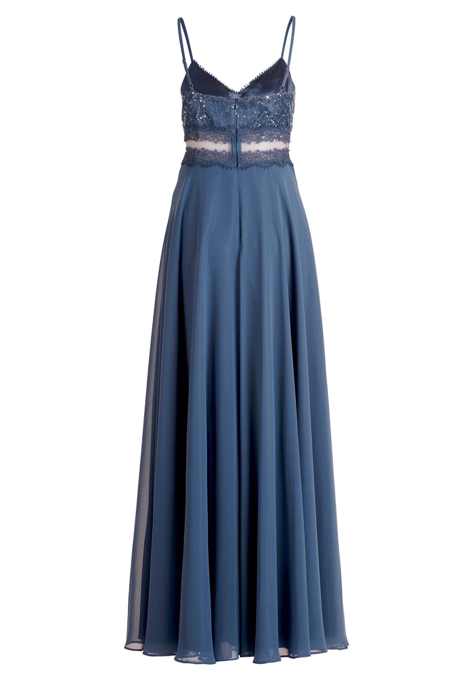Vera Mont Abendkleid Damen mit Spitze Dekoelemente