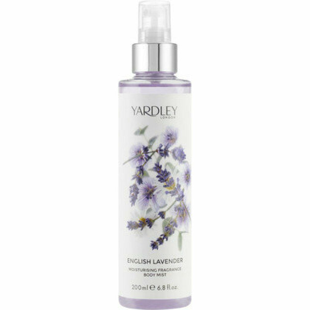 Yardley Körperspray Yardley English Lavender Fragrance Body Mist Spray 200ml