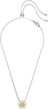 Swarovski Kette mit Anhänger Idyllia, Blume, 5679939, mit Swarovski® Kristall