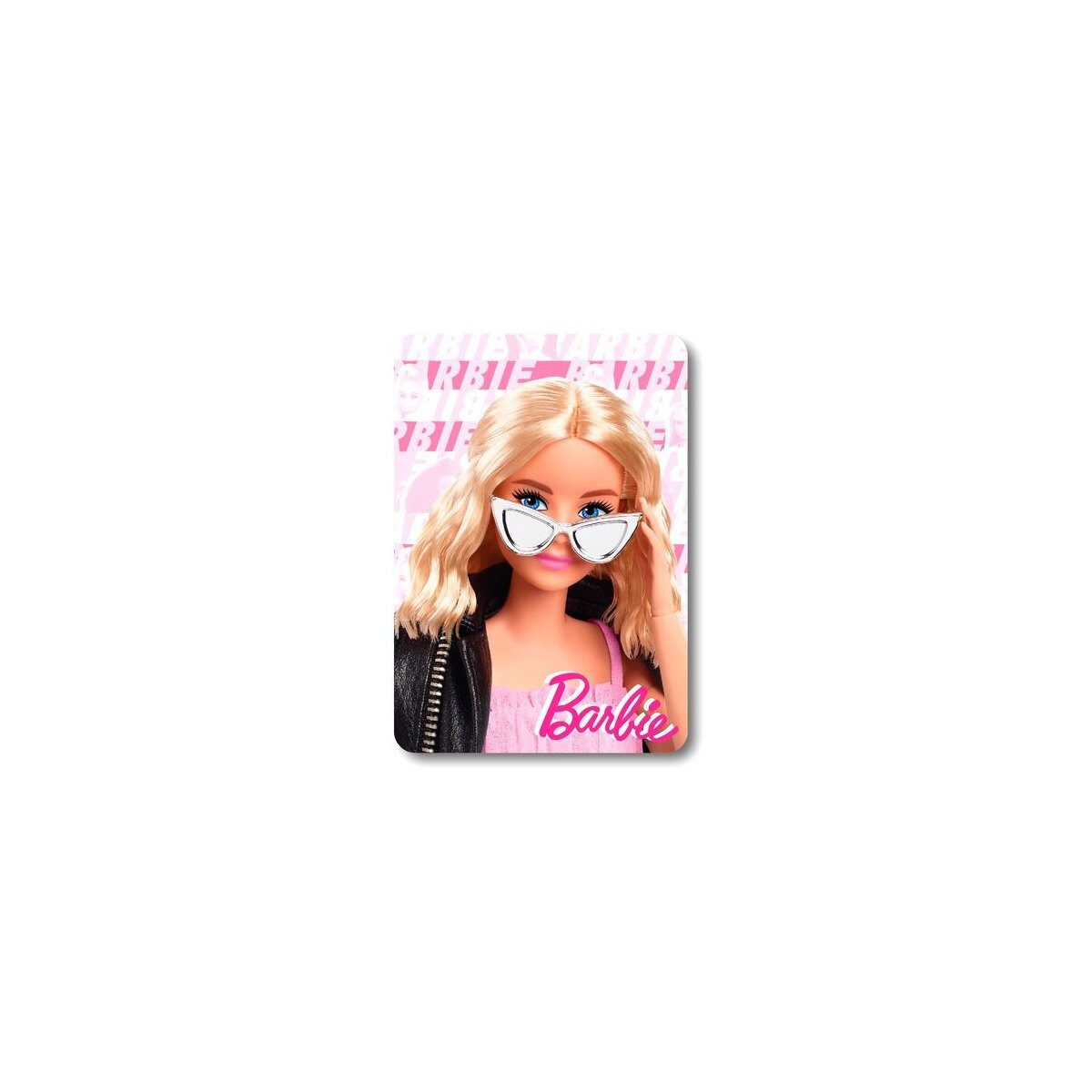 Wohndecke Barbie Fleecedecke Kuscheldecke für Barbie-Fans, Barbie, Geschenkidee für Mädchen und Jungen