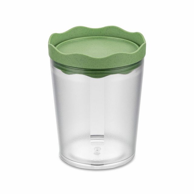 KOZIOL Vorratsdose “Prince M Nature Leaf Green, 750 ml”, Kunststoff, luftdicht