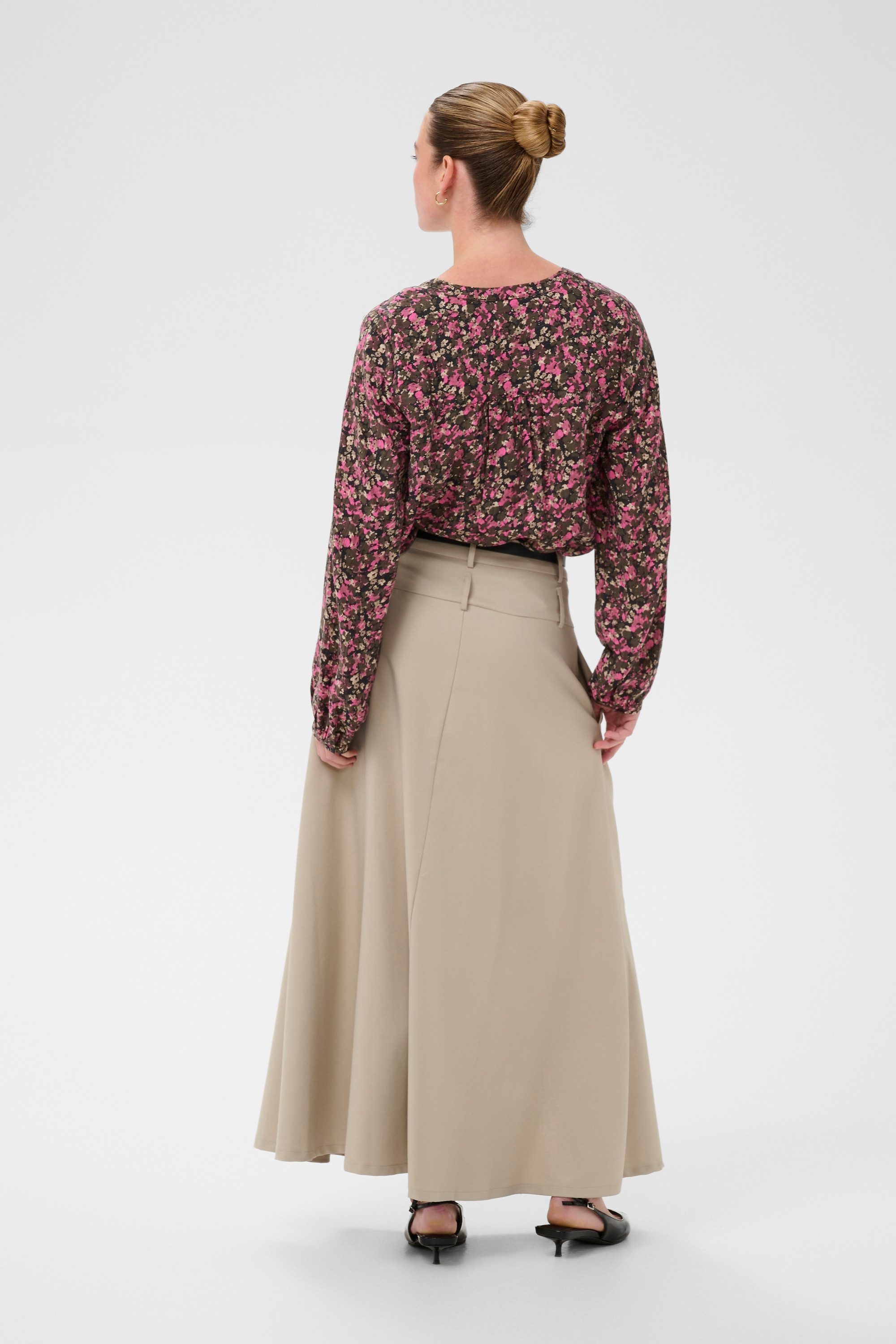 KAFFE Langarmbluse Langarm-Bluse KAbella