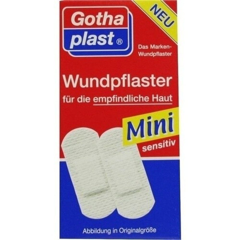 Gothaplast GmbH Wundpflaster GOTHAPLAST Wundpfl.Mini sensitiv 1,7x4 cm 20St