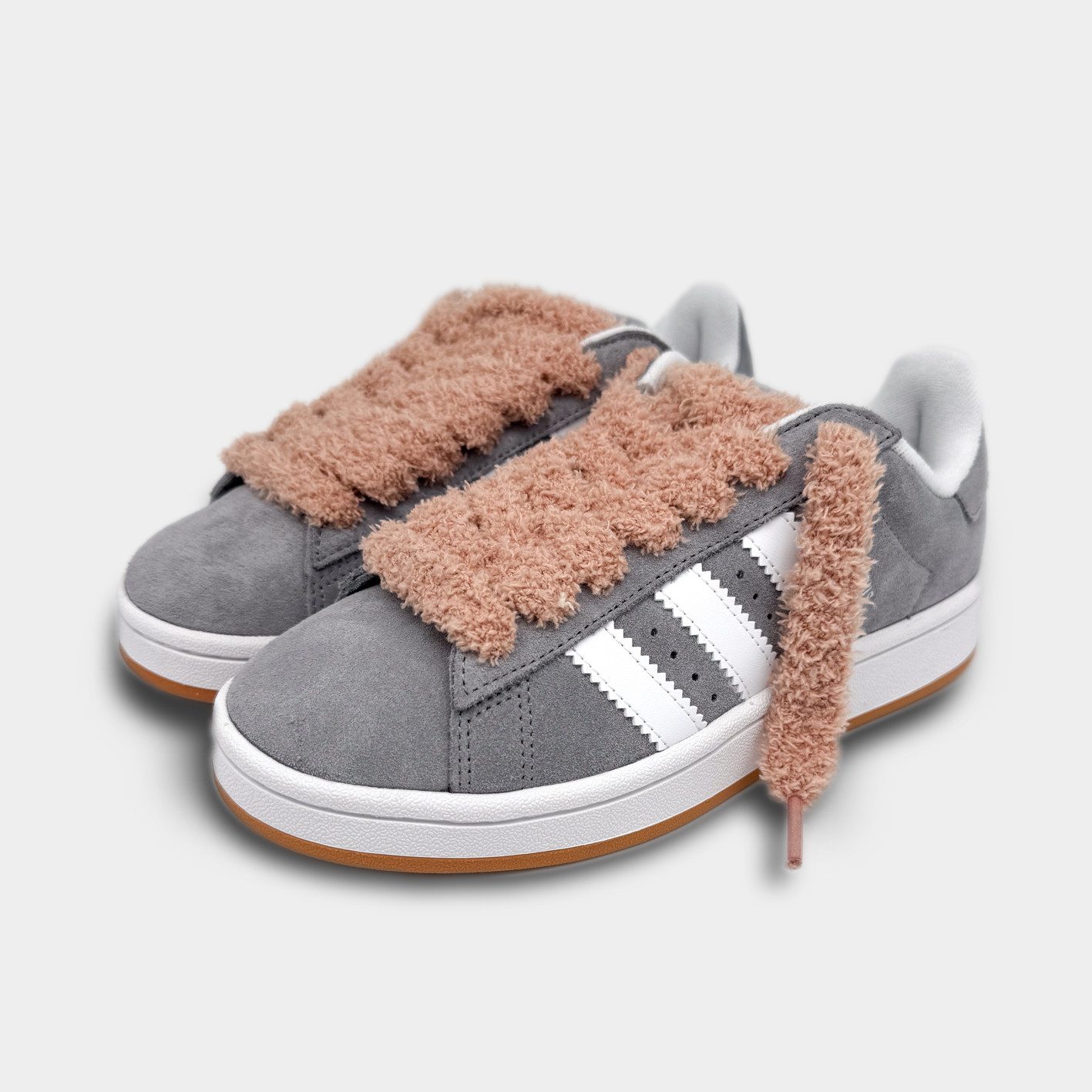 Kicksarchive Schnürsenkel Schnürsenkel Fuzzy Fluffy Laces Campus 00s Air Force Laces 15mm breit, Sneaker Schnürsenkel 120cm, 140cm