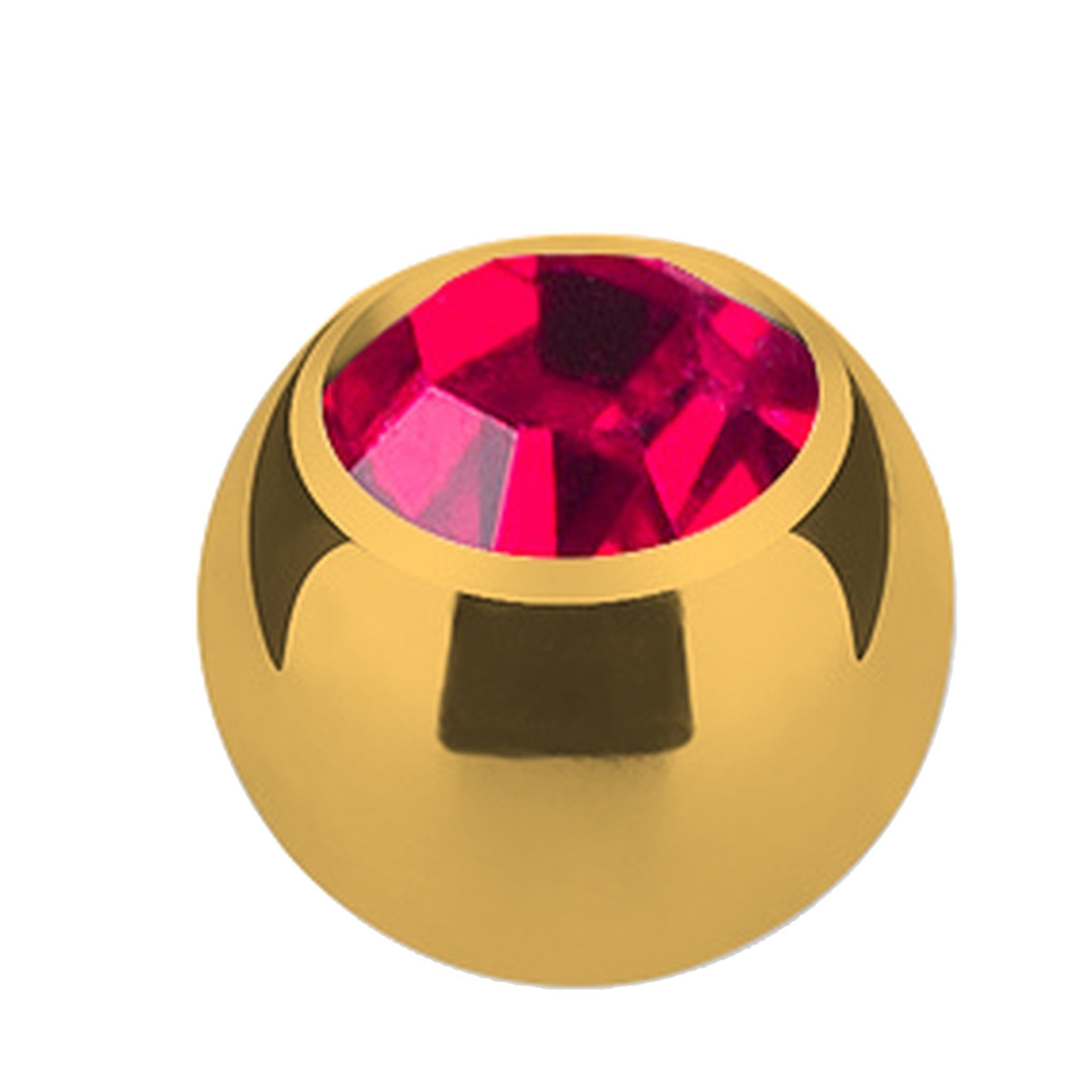 Taffstyle Piercing-Set Piercing Ersatz Schraubkugel Gold günstig online kaufen