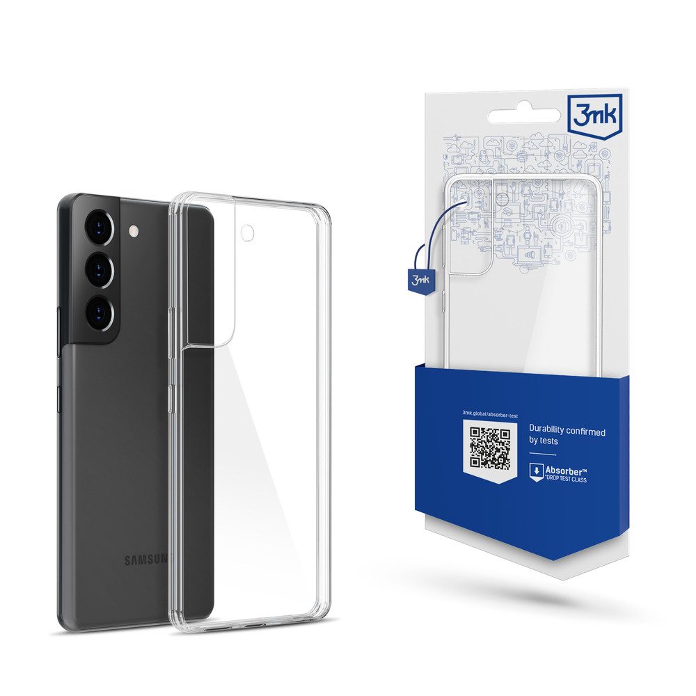3MK Smartphone-Hülle Handyhülle Schutzhülle Smartphone, transparent, Kameraschutz, sturzgeprüft, dünn