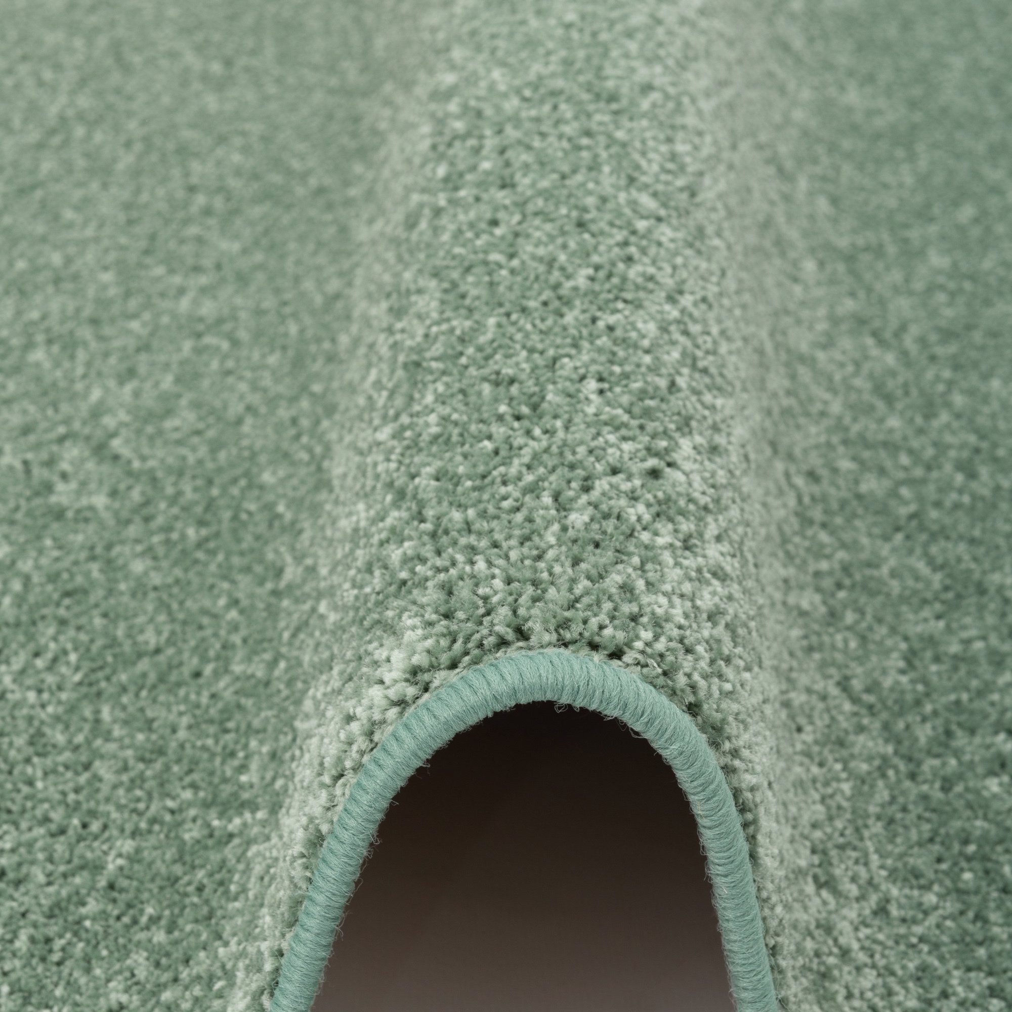 Snapstyle Hochflor-Teppich Hochflor Velours Teppich Cottage Rund, Rund, Höhe: 22 mm