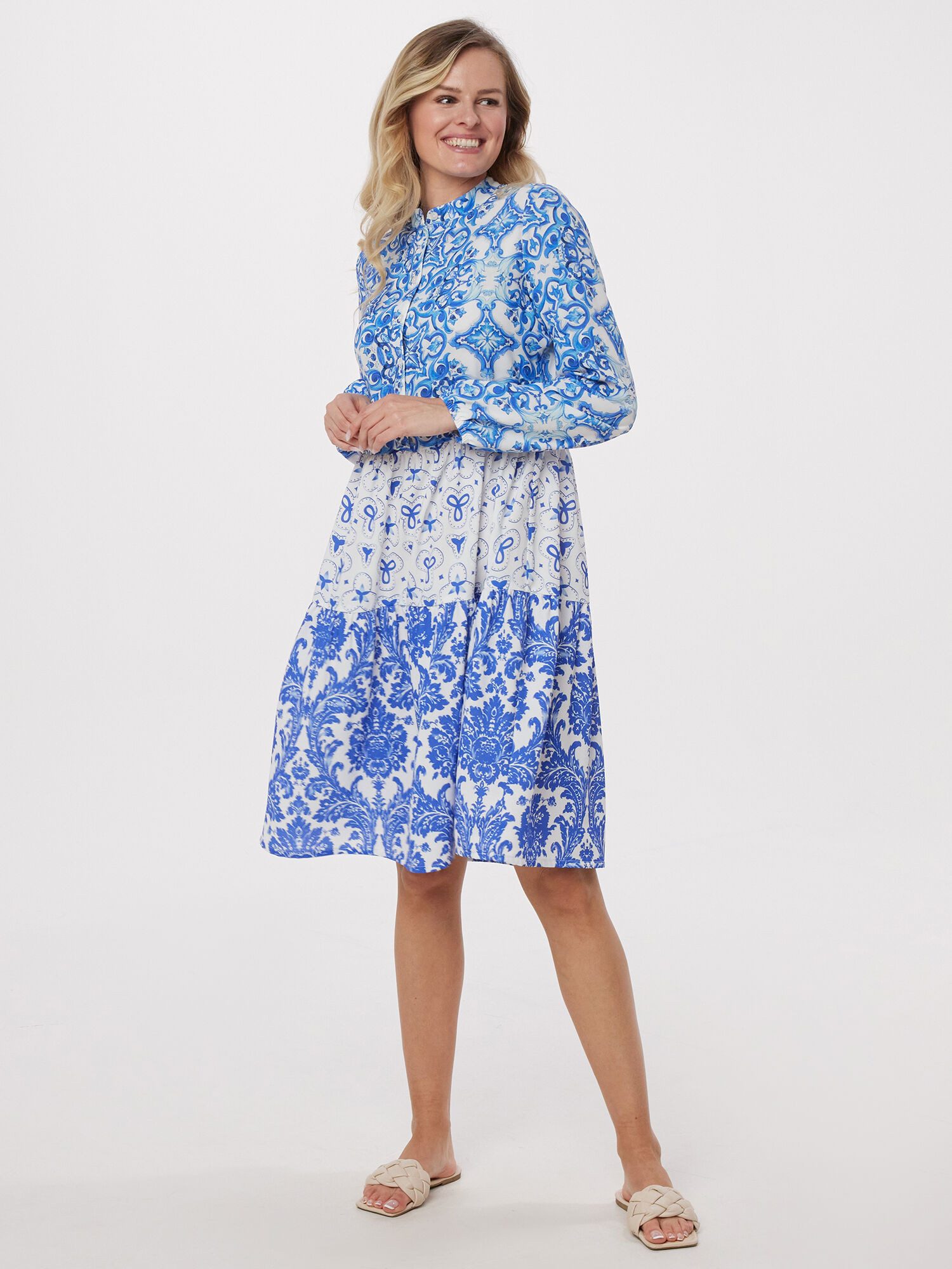 Blusenkleid Sommerkleid