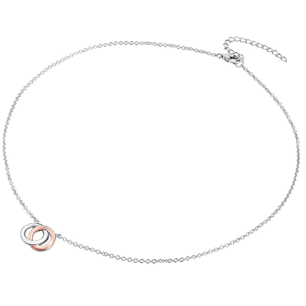 Rafaela Donata Kette mit Anhänger ST127 (1-tlg), mit Diamant günstig online kaufen