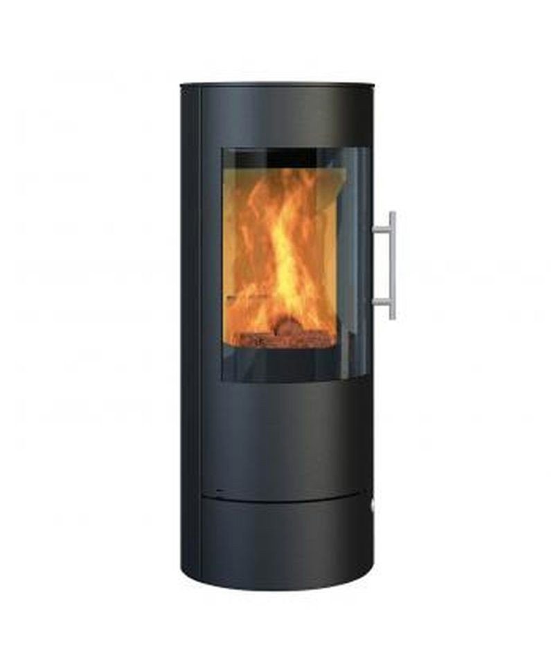 Königshütte Kaminofen Dauerbrandofen Vela Stahl schwarz, 5,00 kW ...