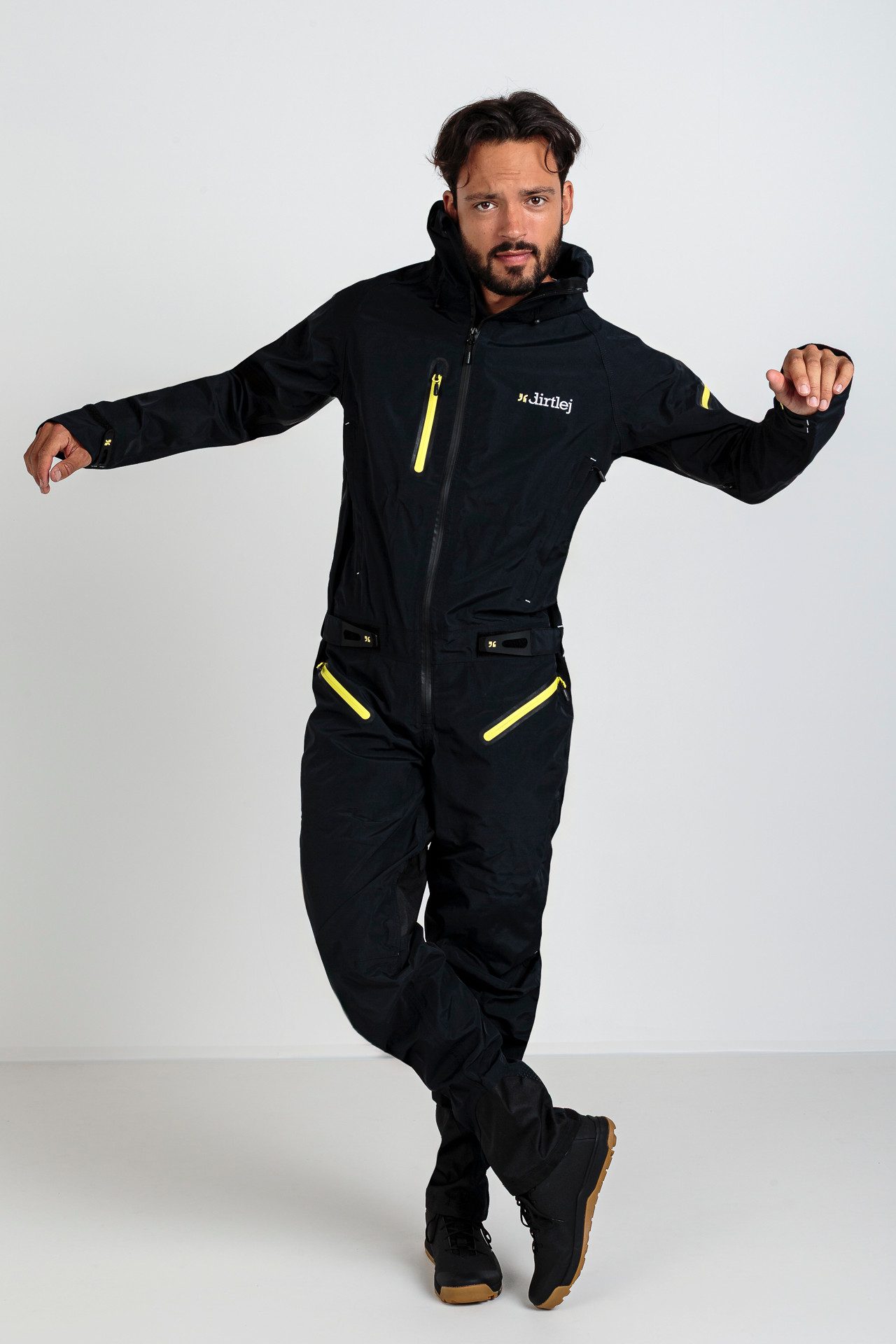Dirtlej Overall dirtsuit core edition V6.0 graphite lemon
