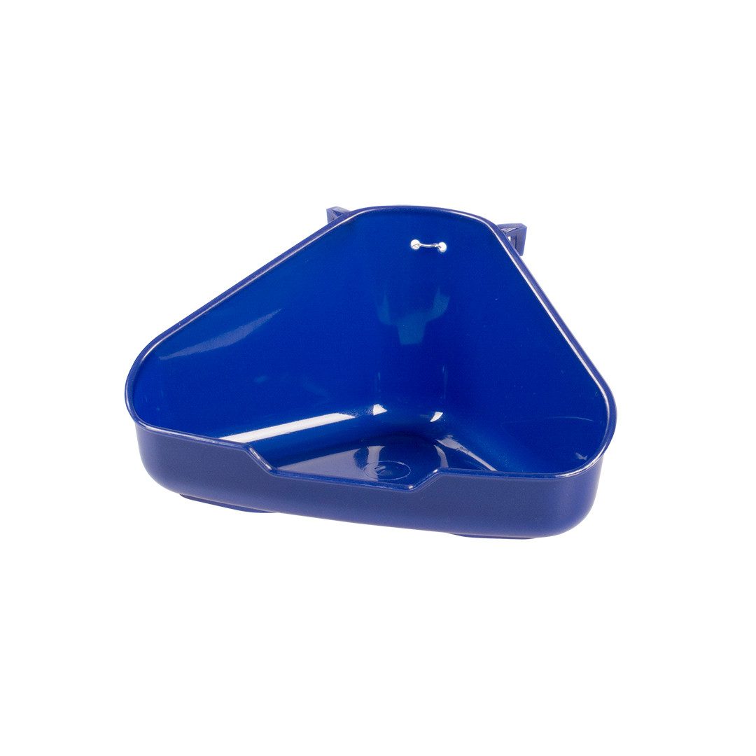 DUVO+ Katzentoilette Duvoplus Ecktoilette für Nager Maße: 16,5x12,5x8cm
