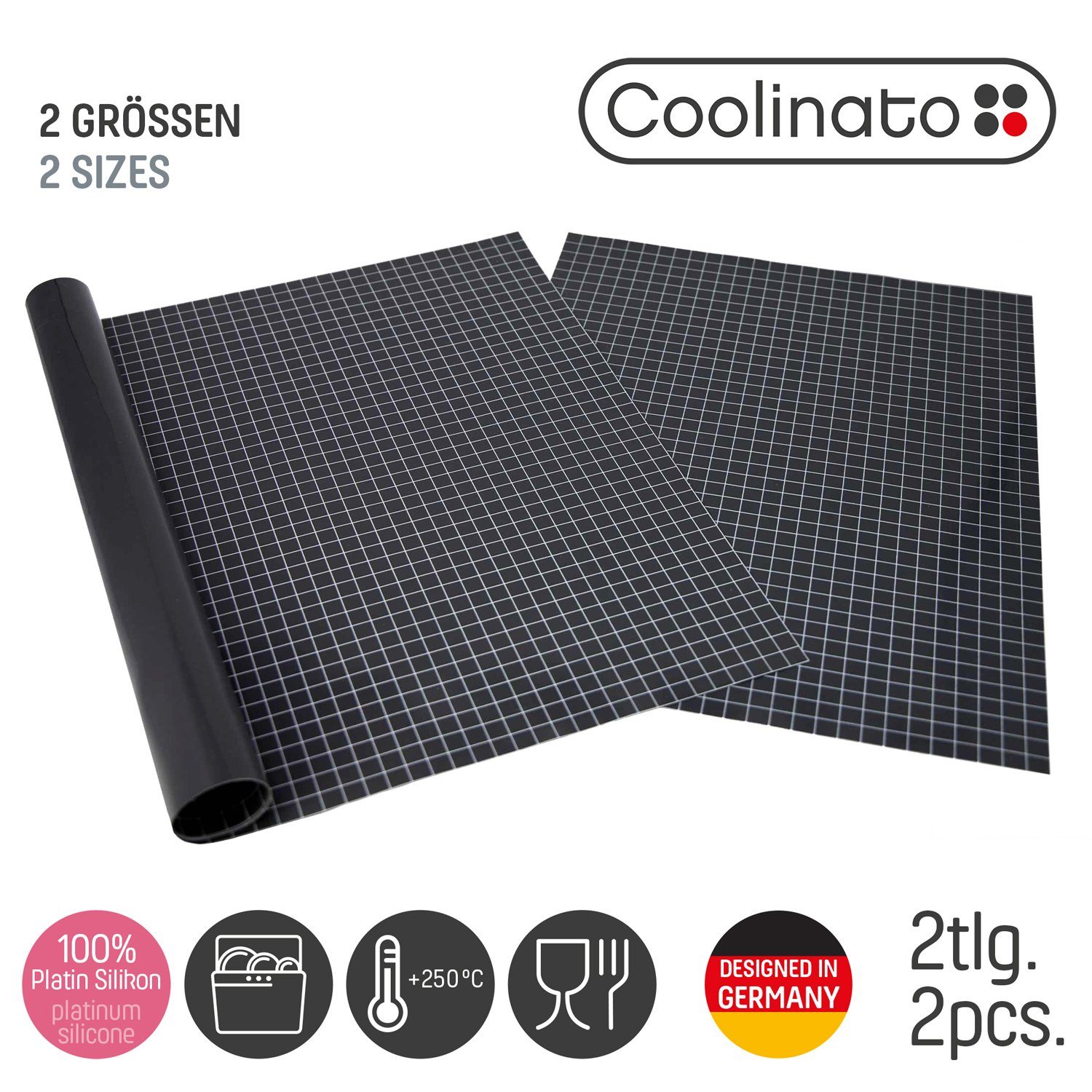 Coolinato Backmatte Set 2tlg, (2-tlg)