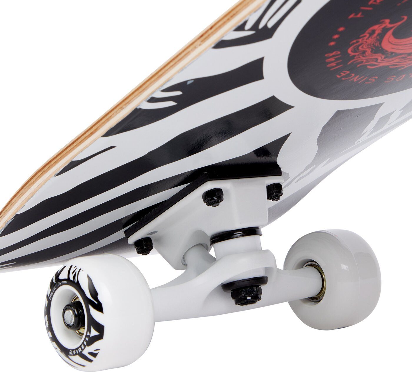 FIREFLY Skateboard Skateboard SKB WHITE/BLACK/RED